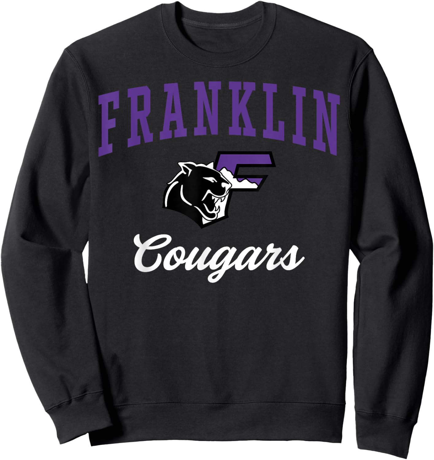Franklin High School Cougars C3 Sweatshirt - Sweatshirt | Black