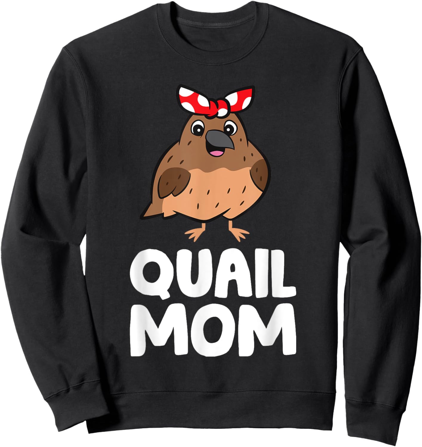 Quail Mom Sweatshirt - Sweatshirt | Black
