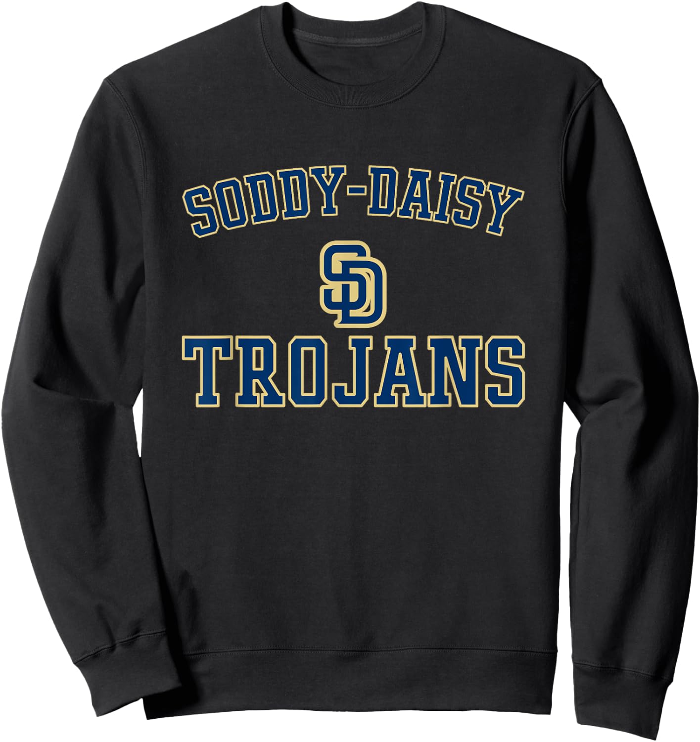 Soddy-Daisy Trojans Logo Varsity HS Sweatshirt - Sweatshirt | Black