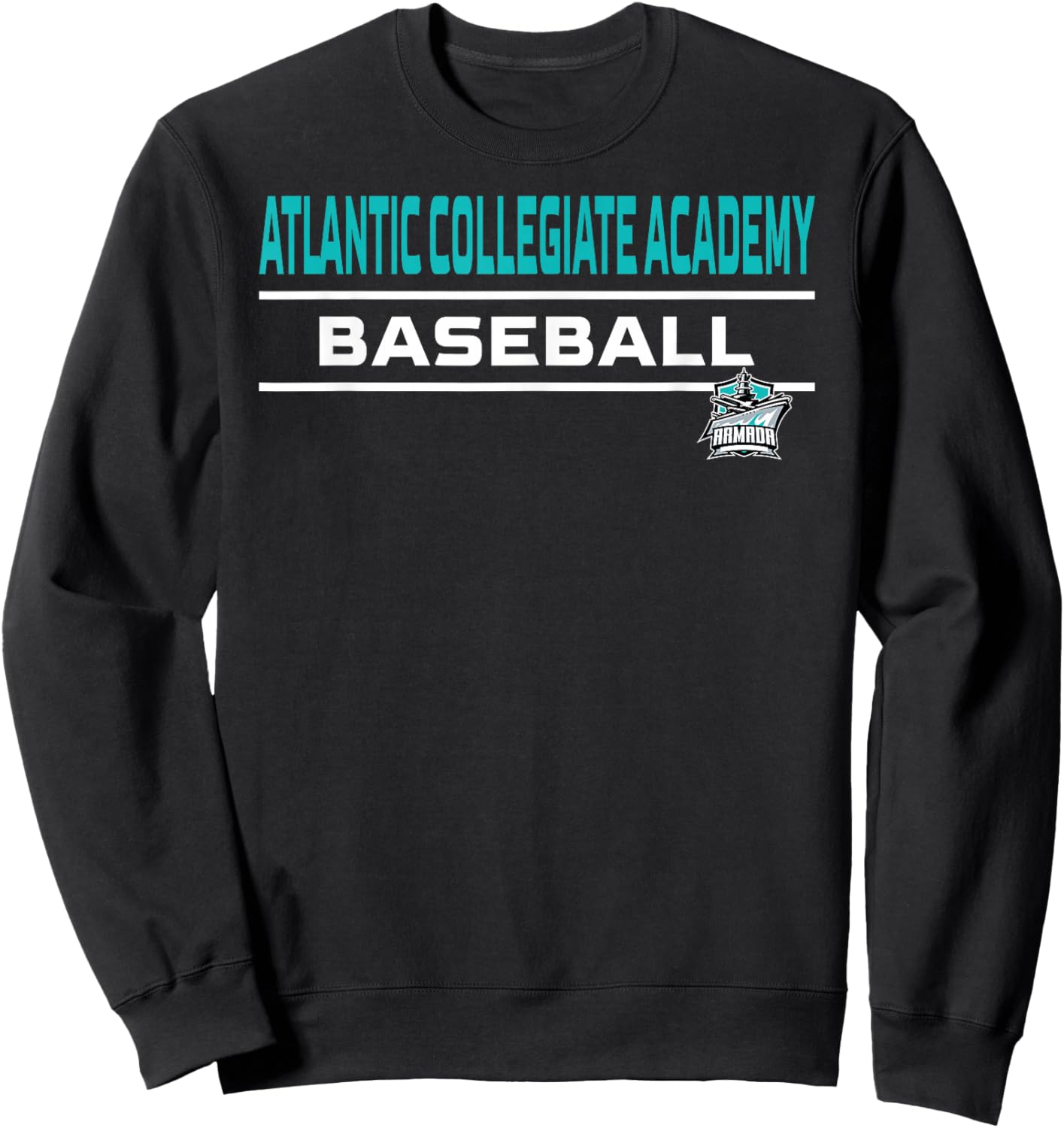 Atlantic Collegiate Academy Armada Baseball Sweatshirt - Sweatshirt | Black