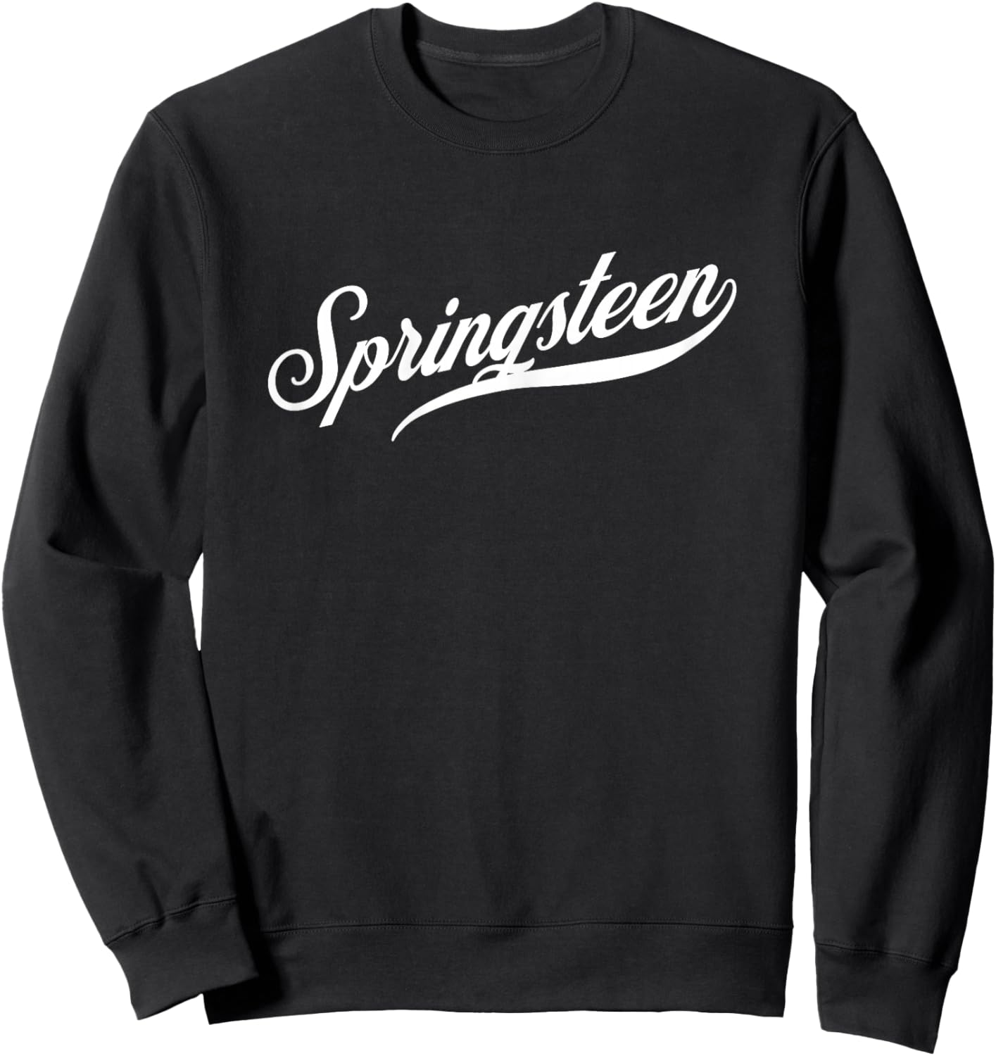 Woman Girls Funny Humour Gift First Name Springsteen Sweatshirt - Sweatshirt | Black