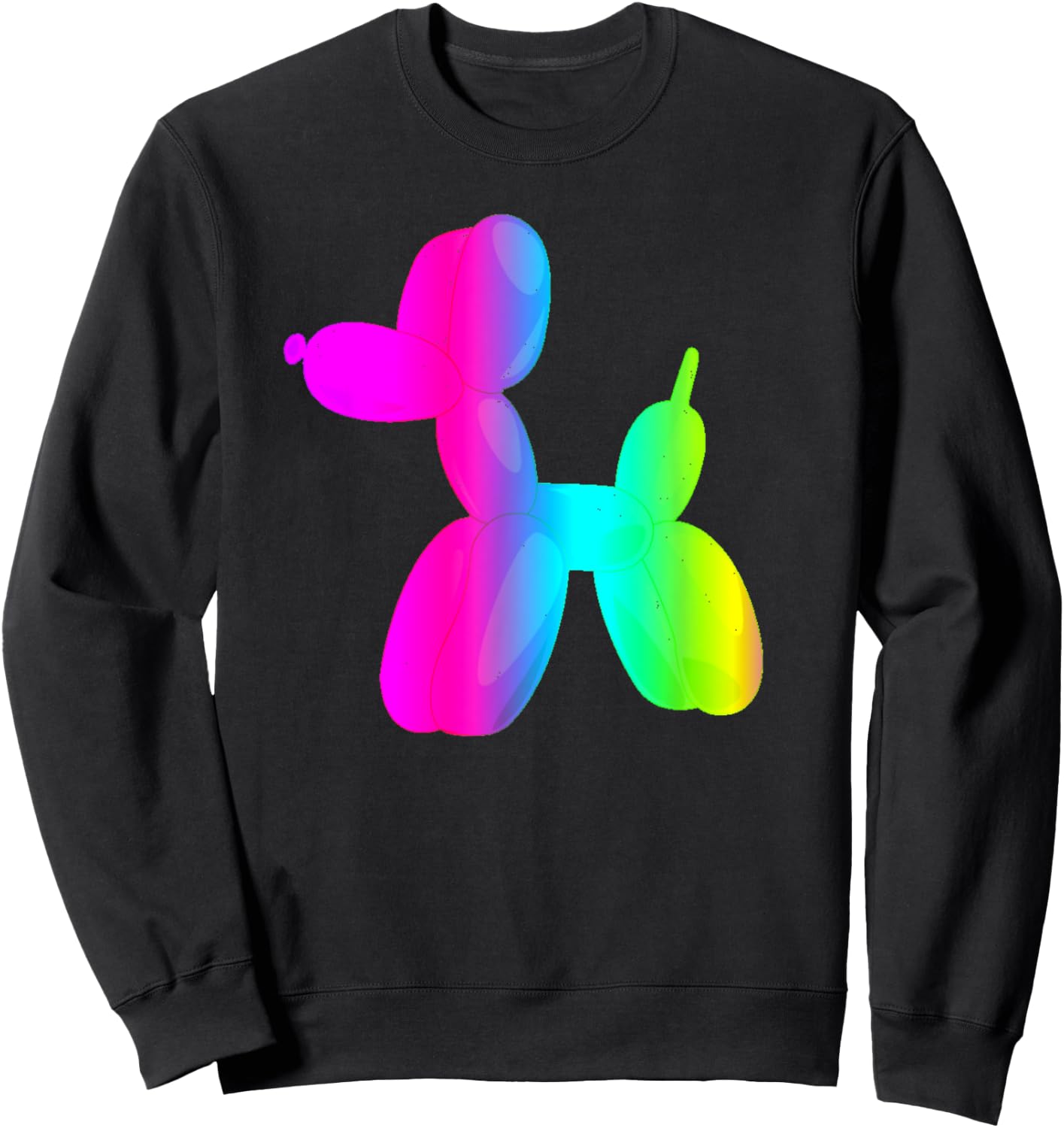 Balloon Animal Dog Sweatshirt - Sweatshirt | Black