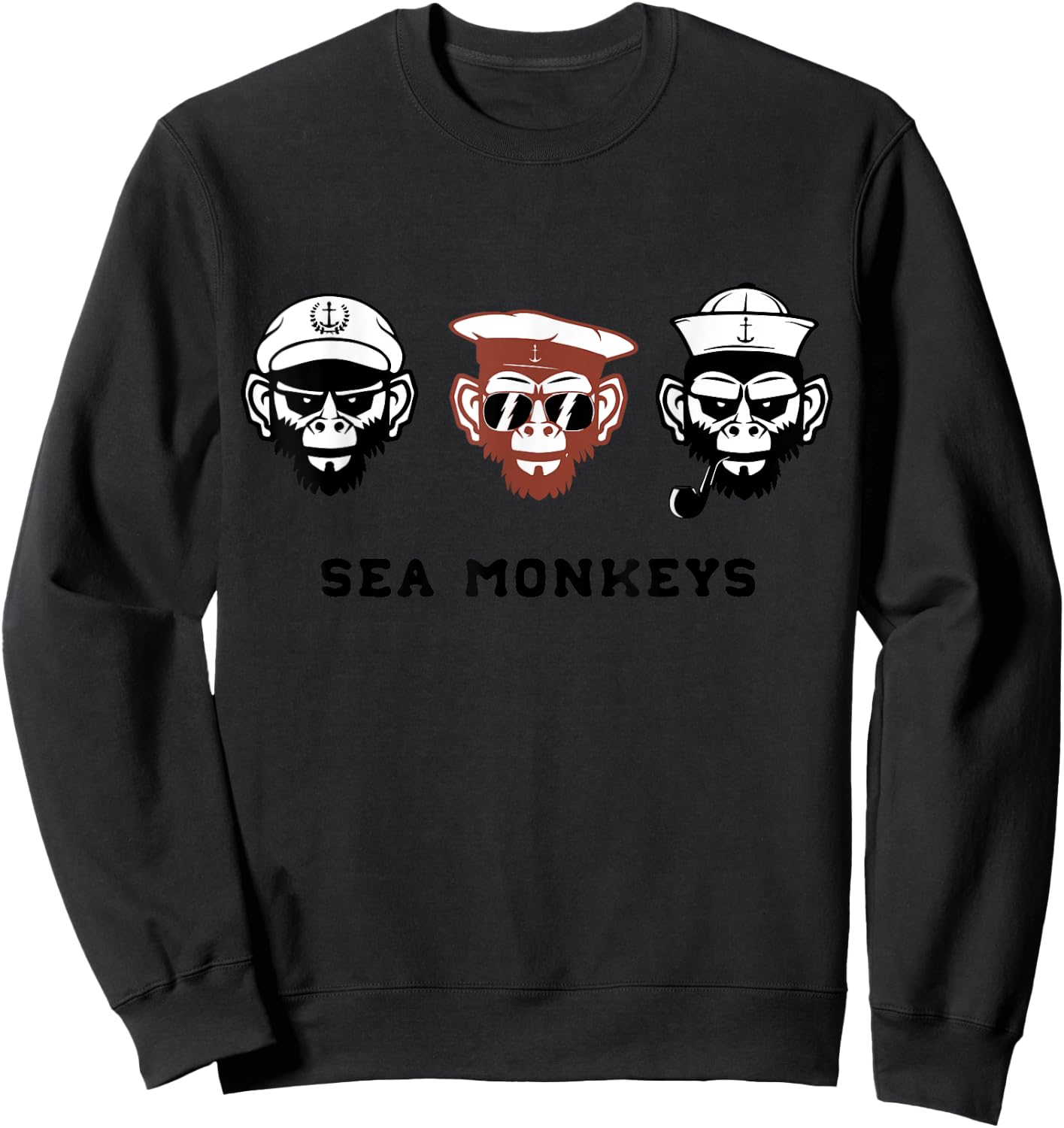 Sea Monkeys Sweatshirt - Sweatshirt | Black