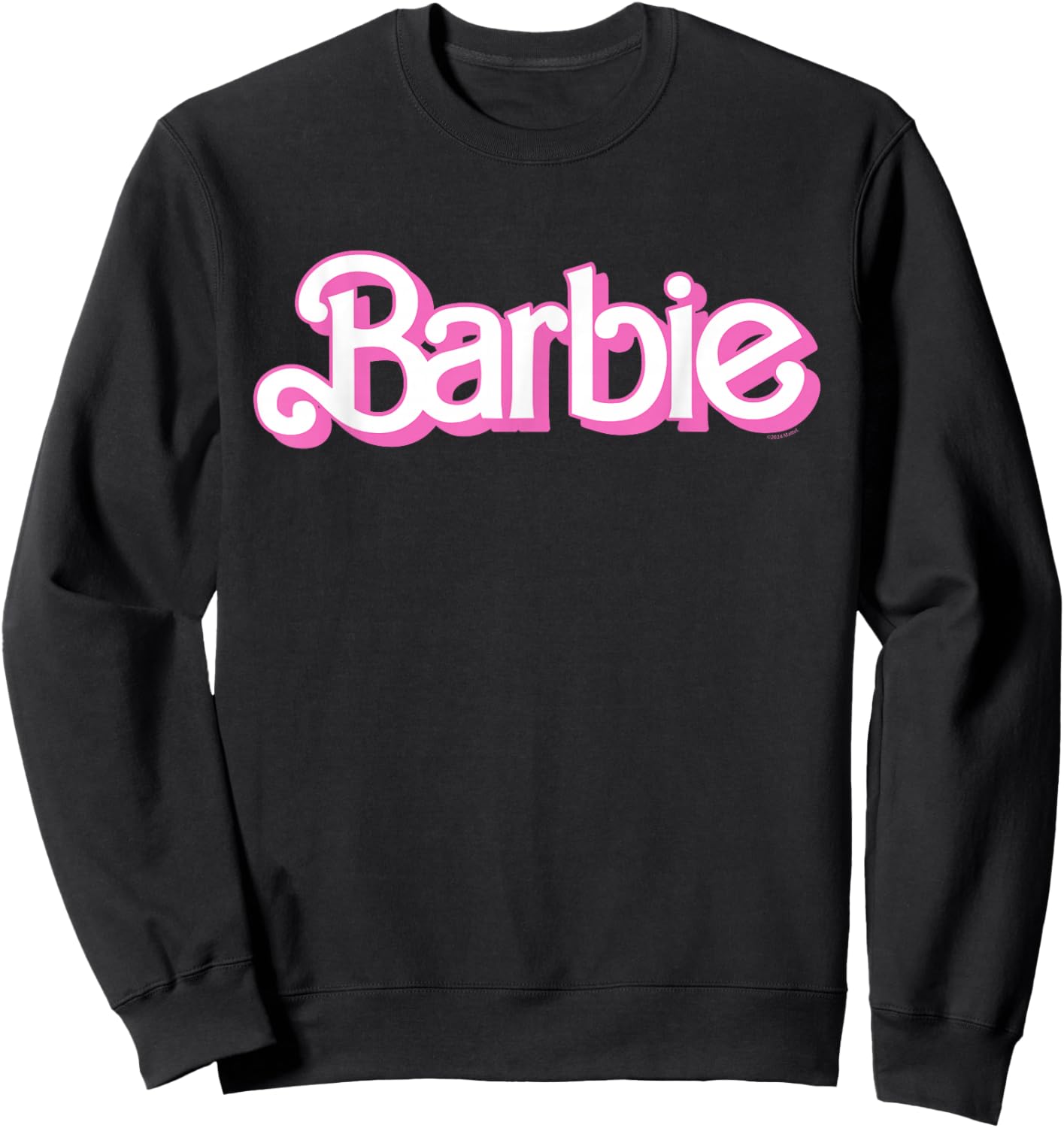 Barbie-Logo, hellweiß Sweatshirt - Sweatshirt | Black