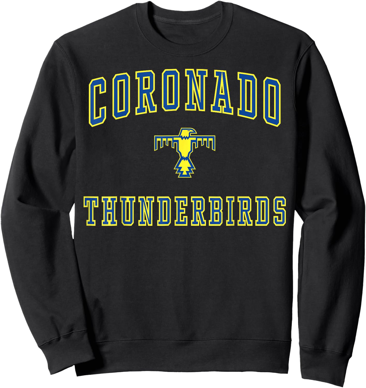 Coronado High School Thunderbirds C1 Sweatshirt - Sweatshirt | Black