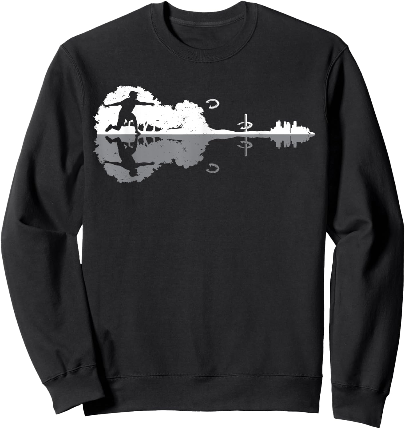 Horseshoe Pitching and Horseshoe Tossing Sweatshirt - Sweatshirt | Black