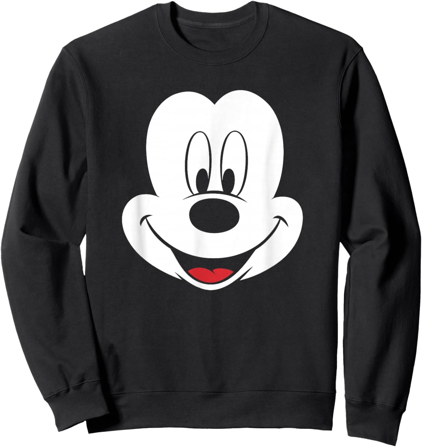 Disney Mickey Mouse Mickey Face Sweatshirt - Sweatshirt | Black