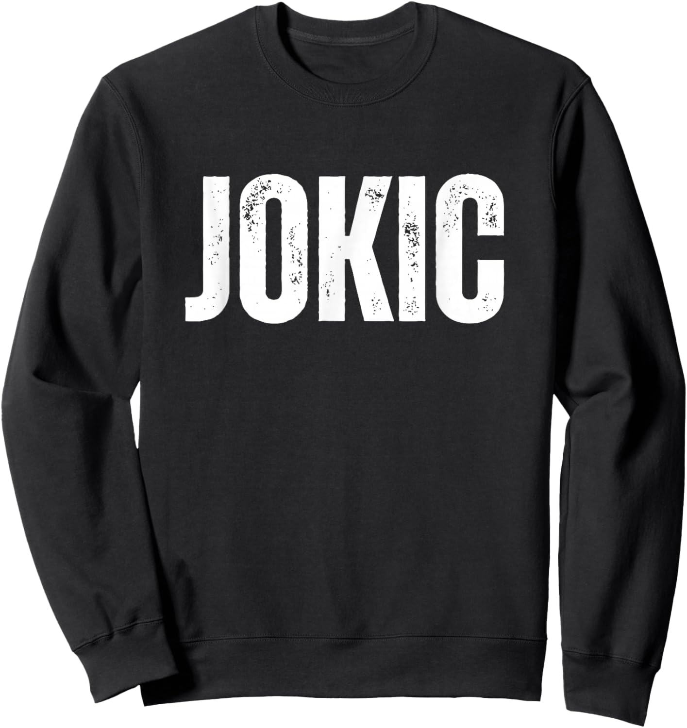 Jokic Graphic Sweatshirt - Sweatshirt | Black