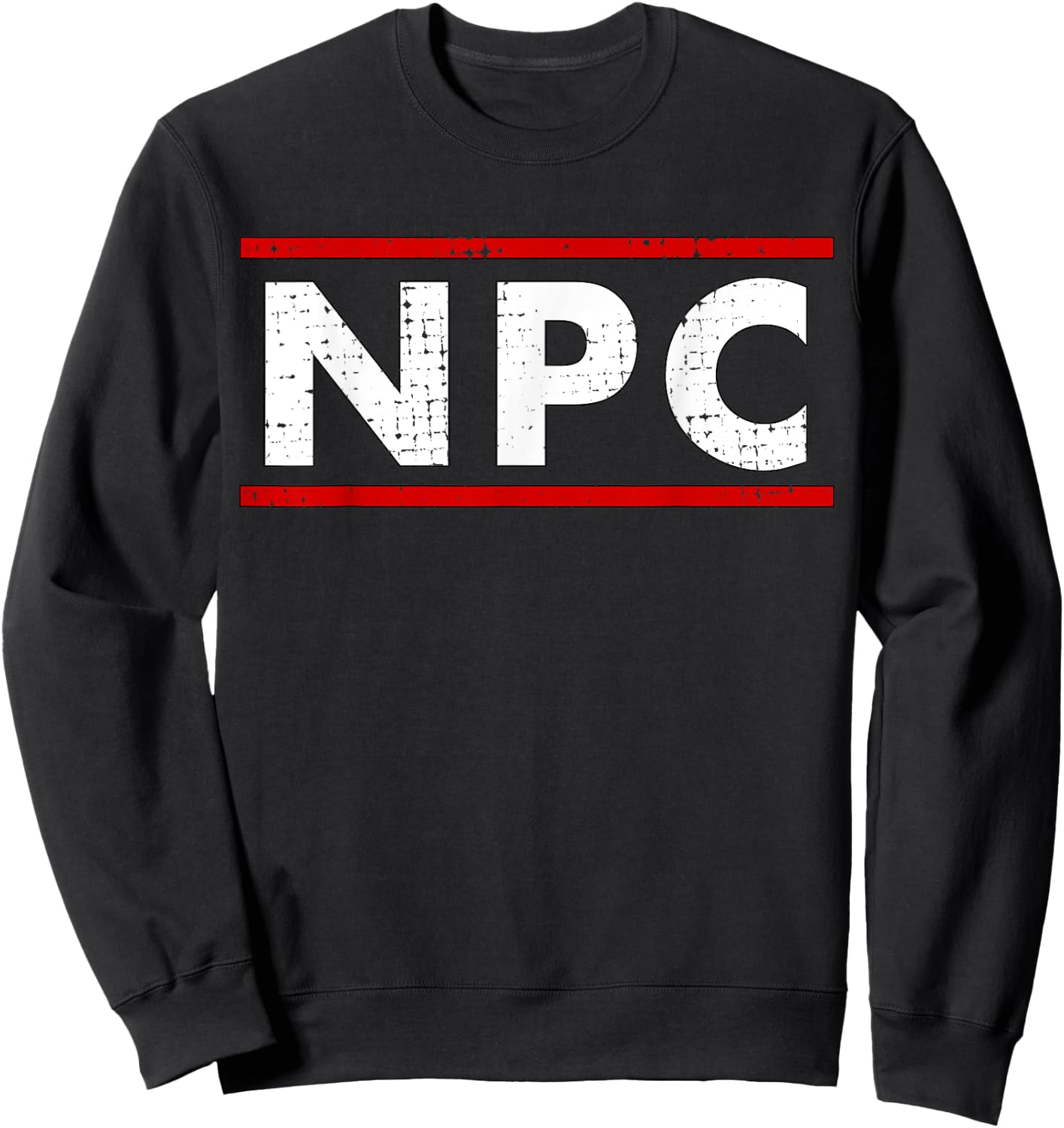 NPC Meme - Non Player Character Sweatshirt - Sweatshirt | Black