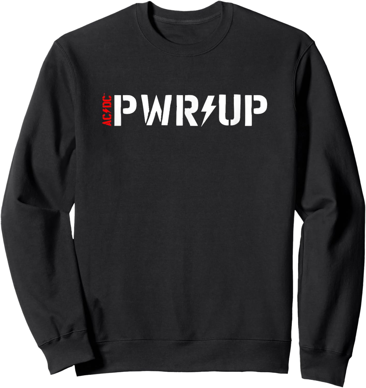 AC/DC PWR UP 2025 European Tour , Black, S Sweatshirt - Sweatshirt | Black