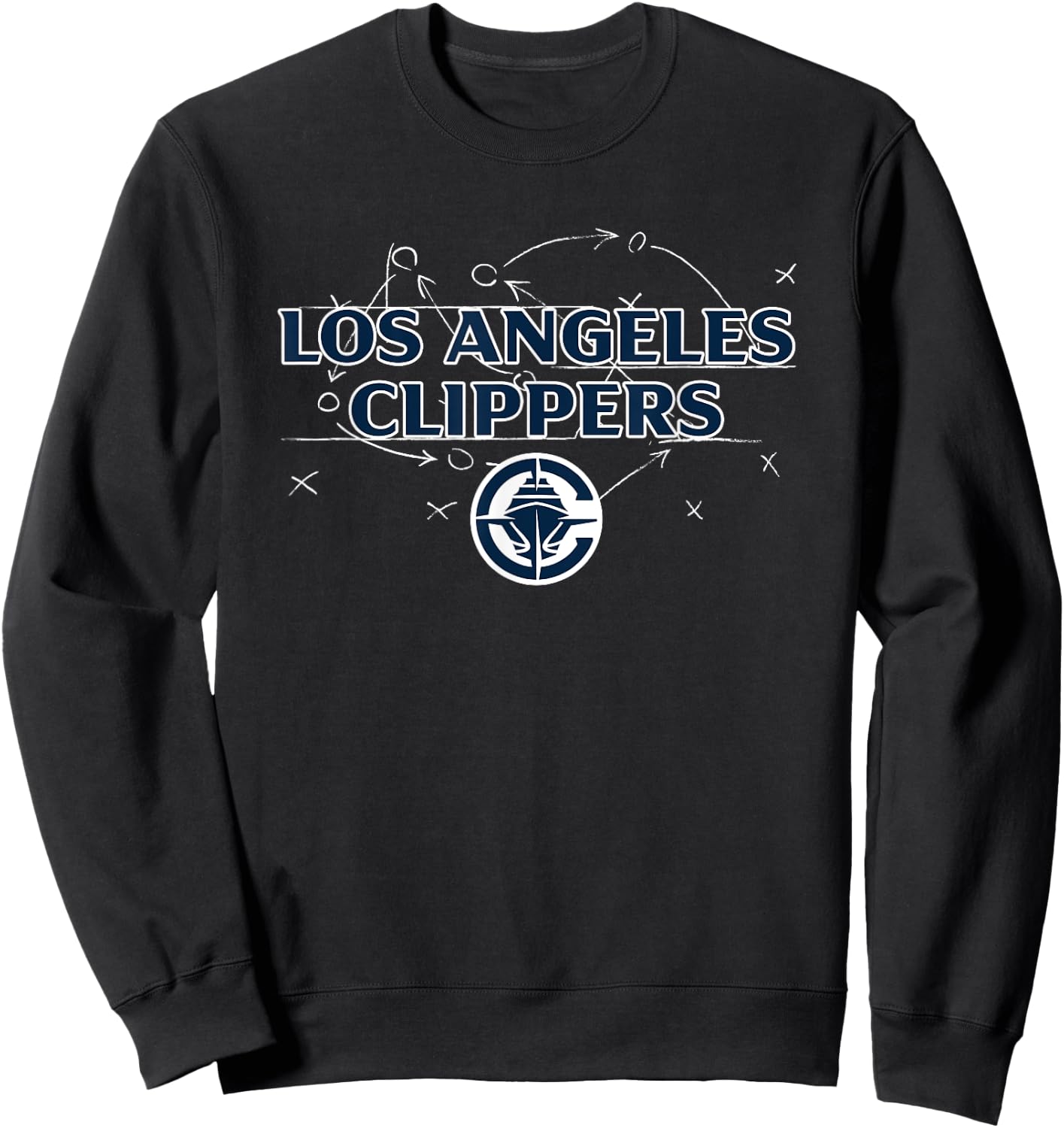 NBA Los Angeles Clippers Game Day Playbook Sweatshirt - Sweatshirt | Black