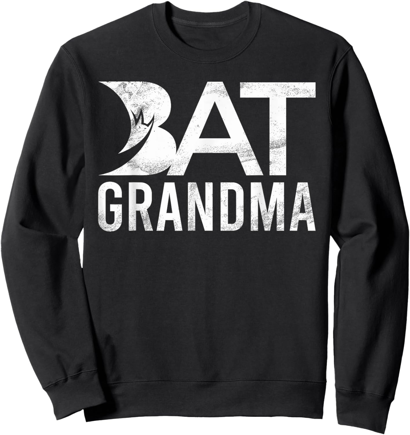 Bat Grandma Sweatshirt - Sweatshirt | Black