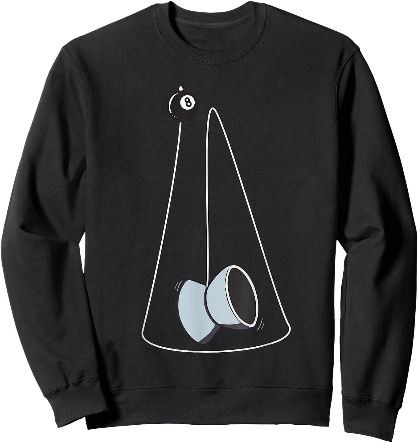 Yoyo Cradle Hands-Free Yo-Yo Sweatshirt - Sweatshirt | Black