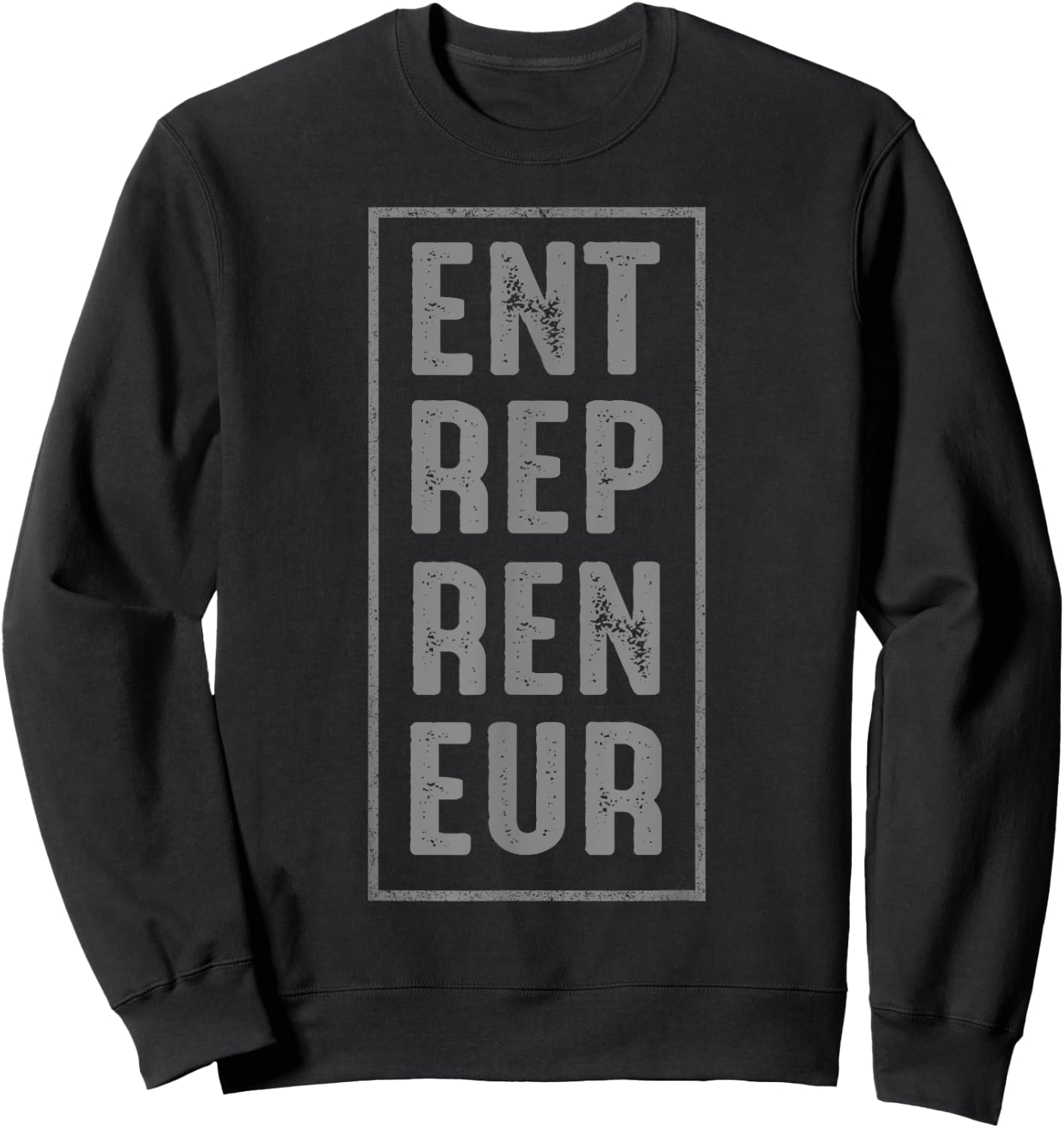 Entrepreneur Text Gift future entrepreneur shirt Sweatshirt - Sweatshirt | Black
