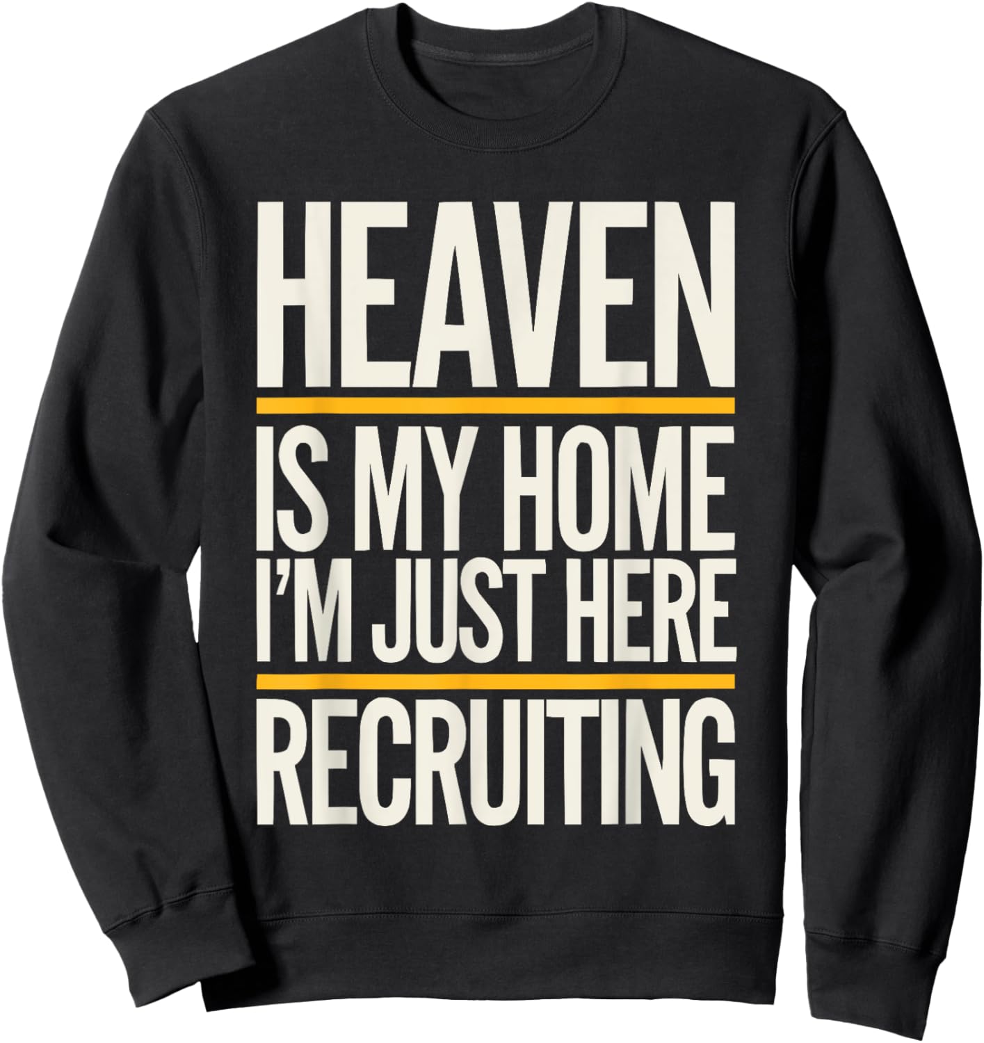 Funny Jesus Christ Religious Christian Believer Christianity Sweatshirt - Sweatshirt | Black