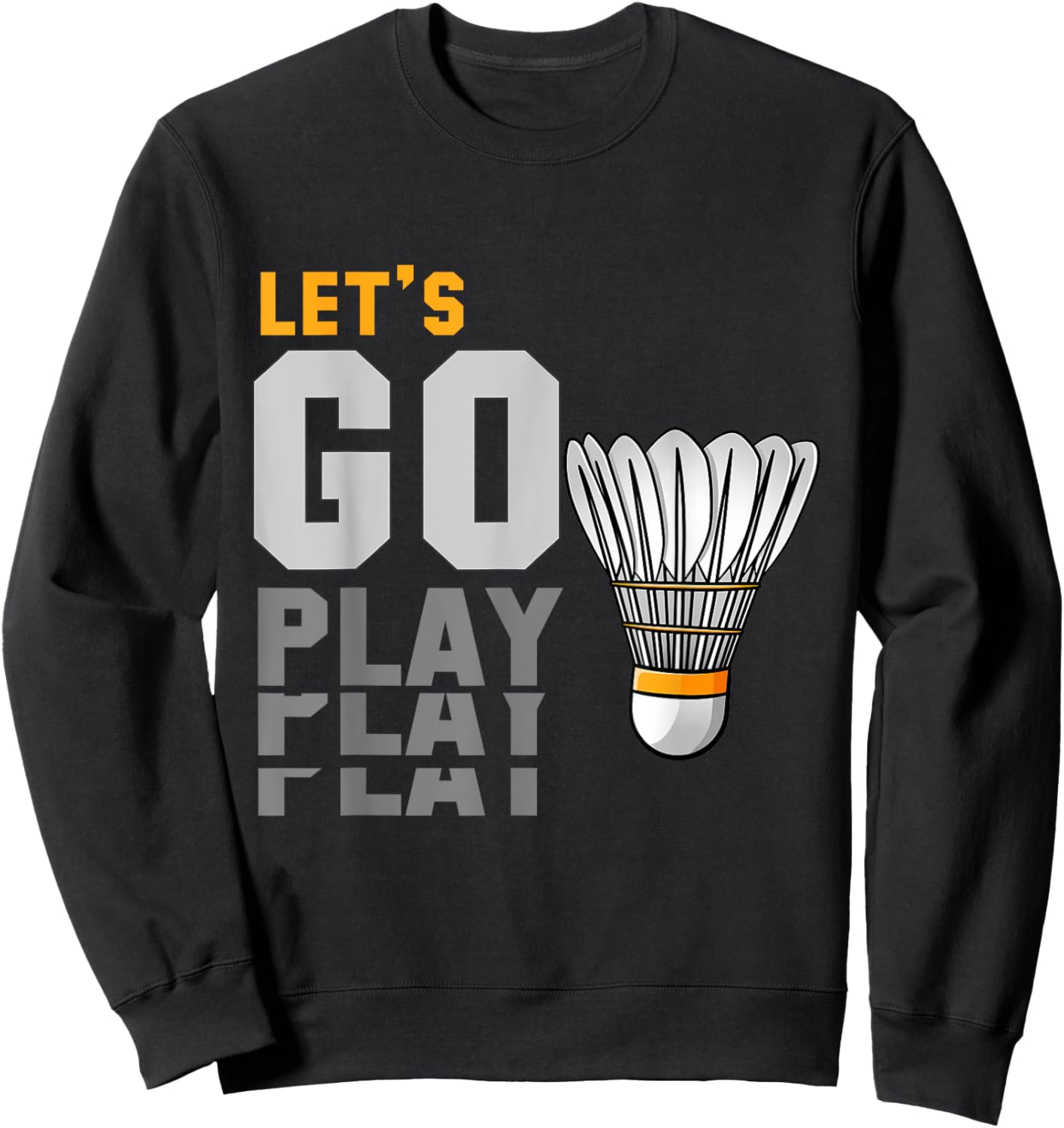 Badminton for , Badminton , Badminton for kids Sweatshirt - Sweatshirt | Black