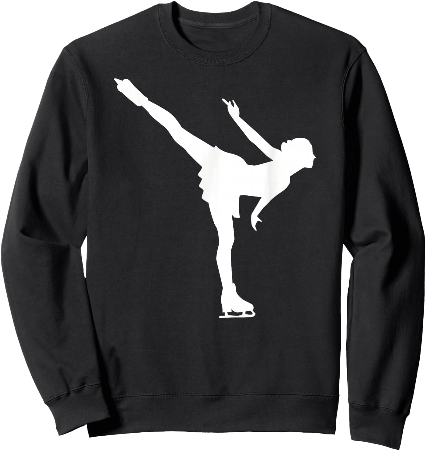 Figure skating girl Sweatshirt - Sweatshirt | Black