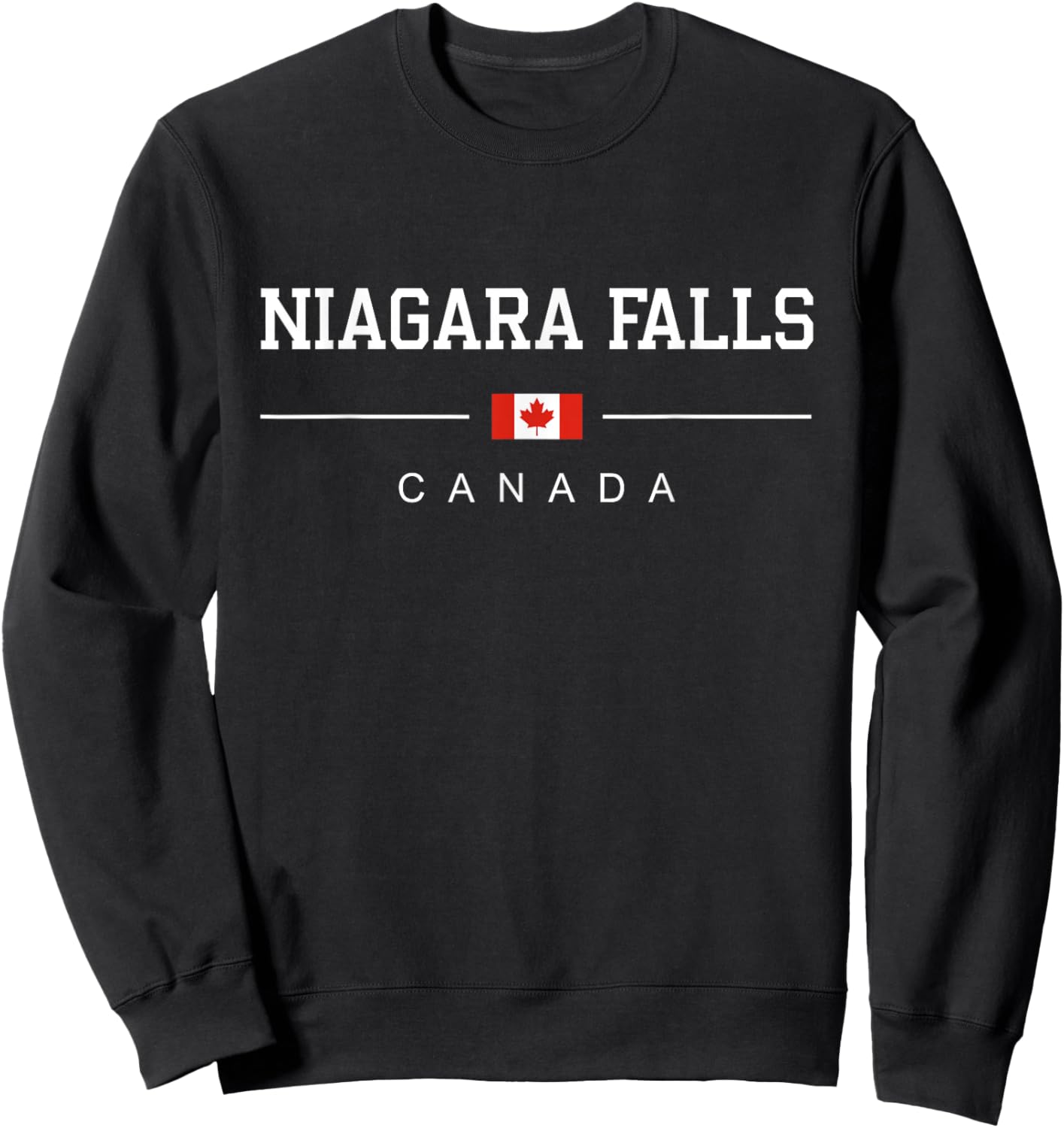 Niagara Falls Tourist Canada - Niagara Falls Sweatshirt - Sweatshirt | Black