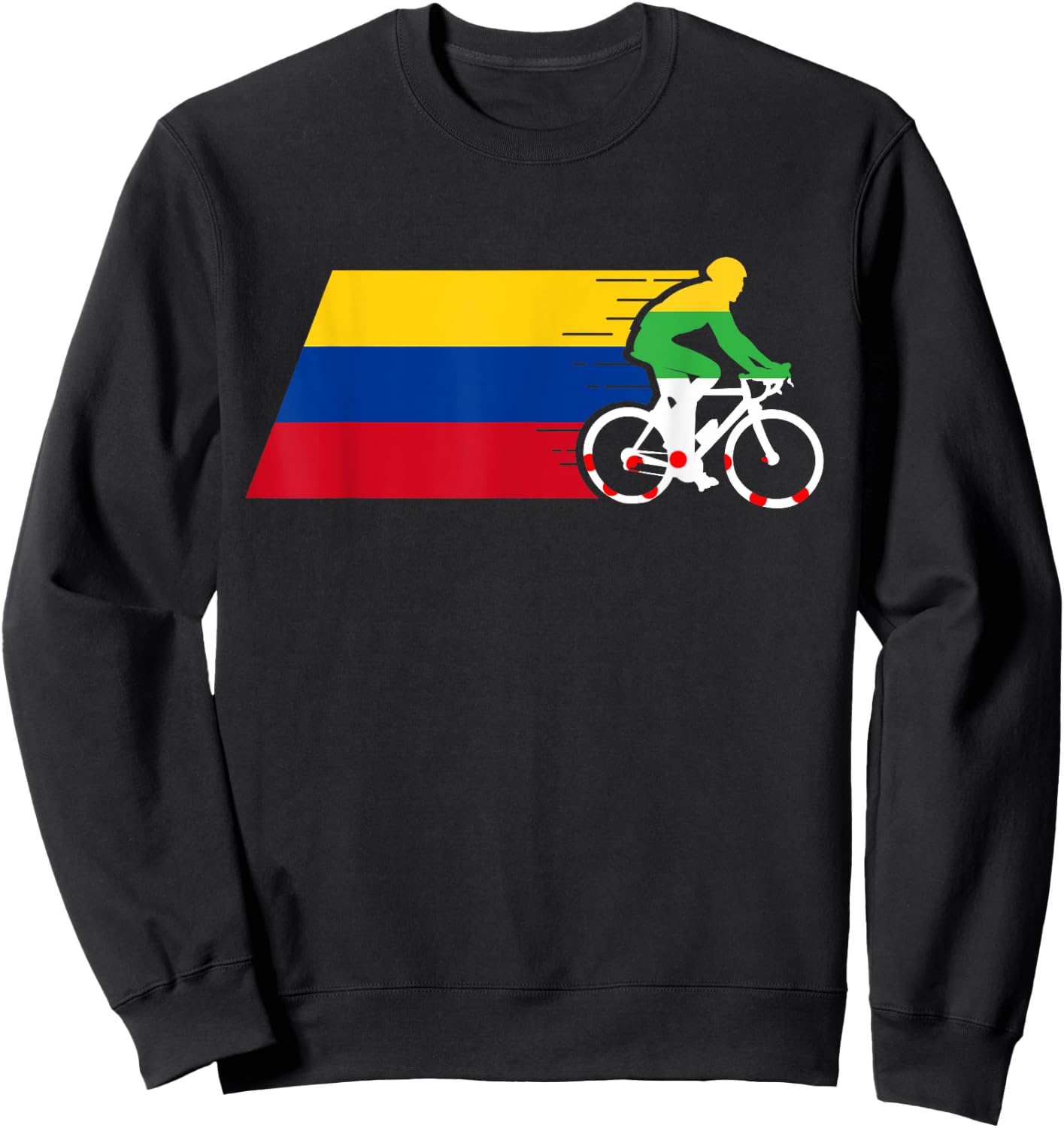 France Bicycle 2021 or French Road Race in Tour France Sweatshirt - Sweatshirt | Black