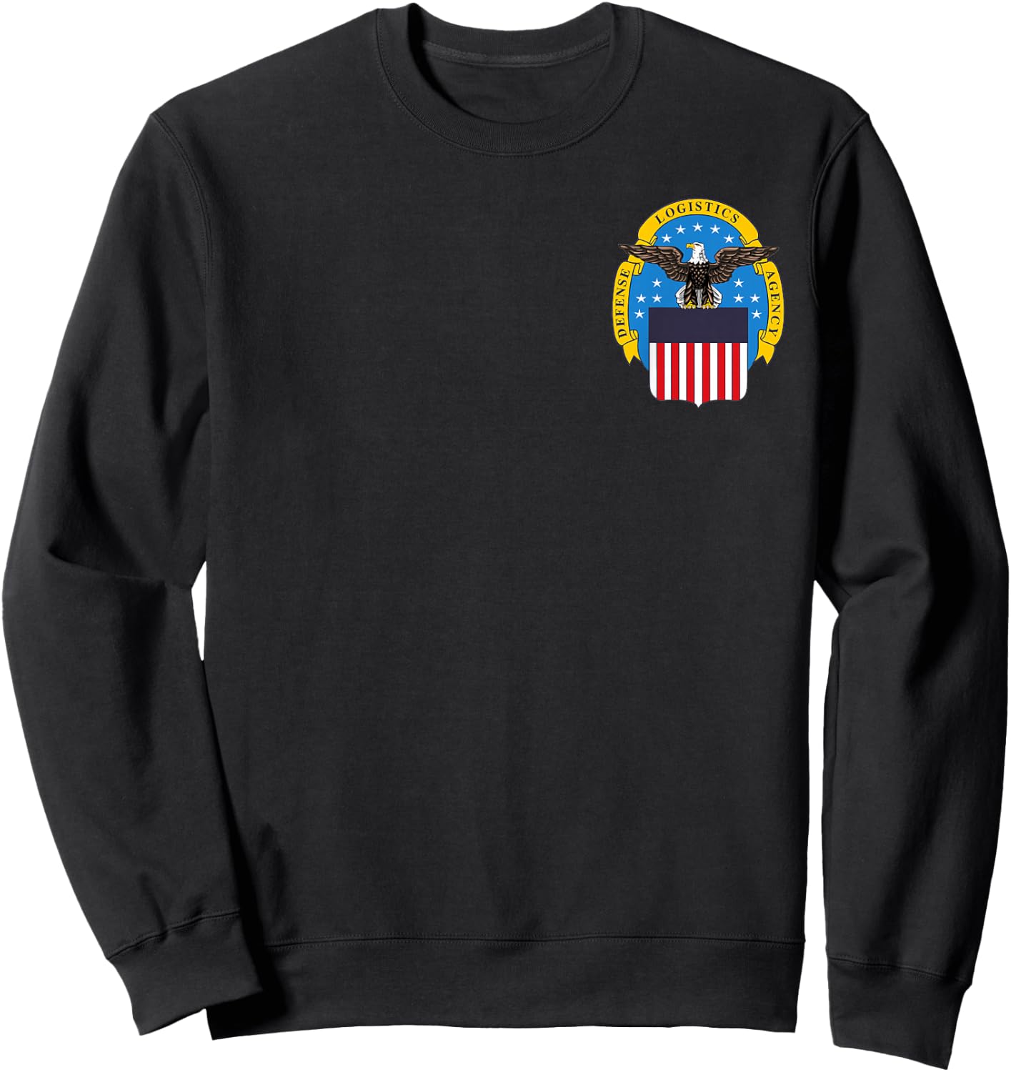 Defense Logistics Agency DLA DOD Military Veteran Sweatshirt - Sweatshirt | Black