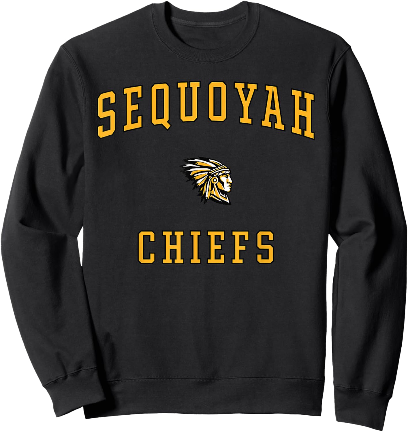 Sequoyah High School Chiefs Sweatshirt - Sweatshirt | Black