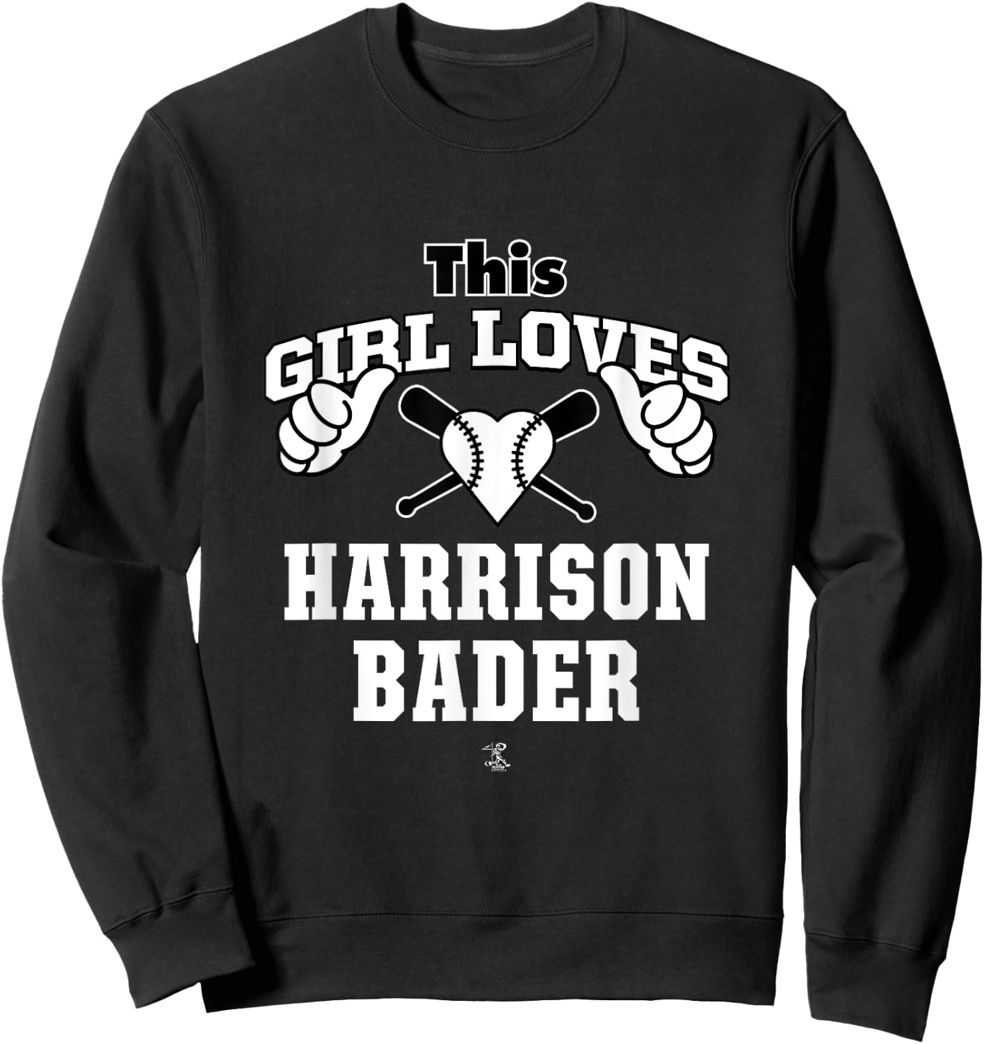 Harrison Bader This Girl Loves Gameday Sweatshirt - Sweatshirt | Black