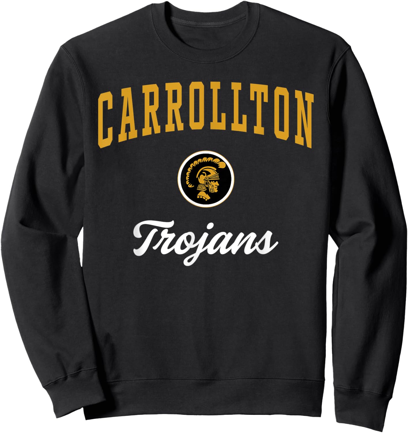 Carrollton High School Trojans Sweatshirt - Sweatshirt | Black