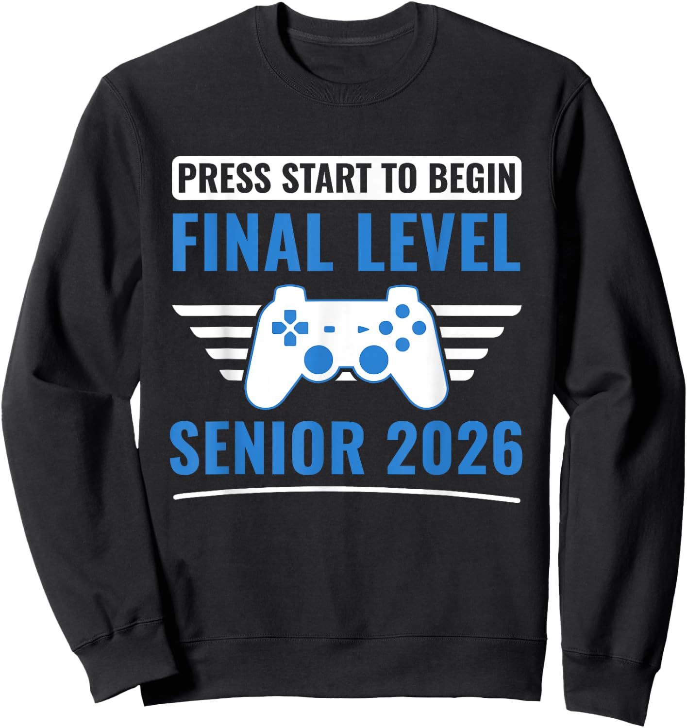 Senior 2026 Class of 2026 Senior Sweatshirt - Sweatshirt | Black