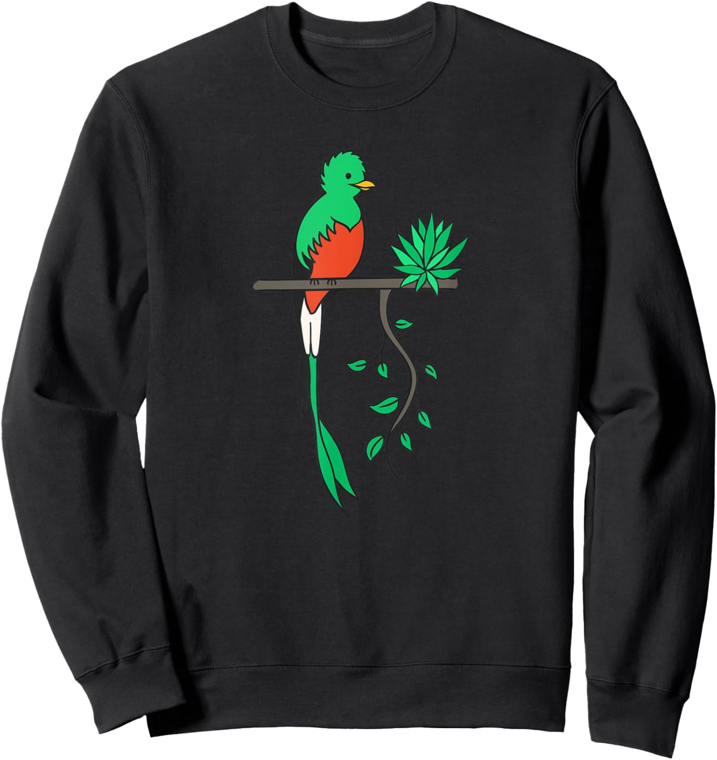 Guatemala Guate Hispanic Quetzal National Bird Guatemalan Sweatshirt - Sweatshirt | Black