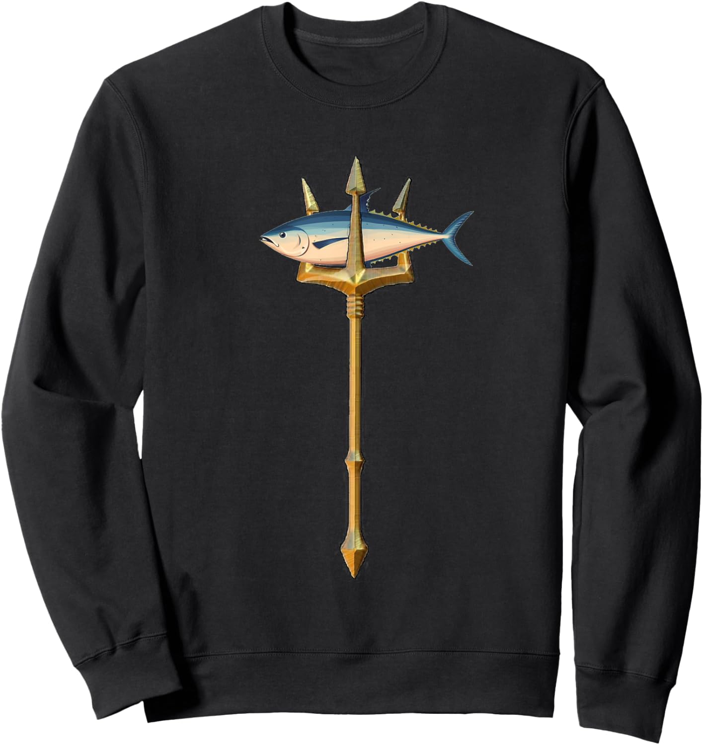 The Trident Tuna Sweatshirt - Sweatshirt | Black
