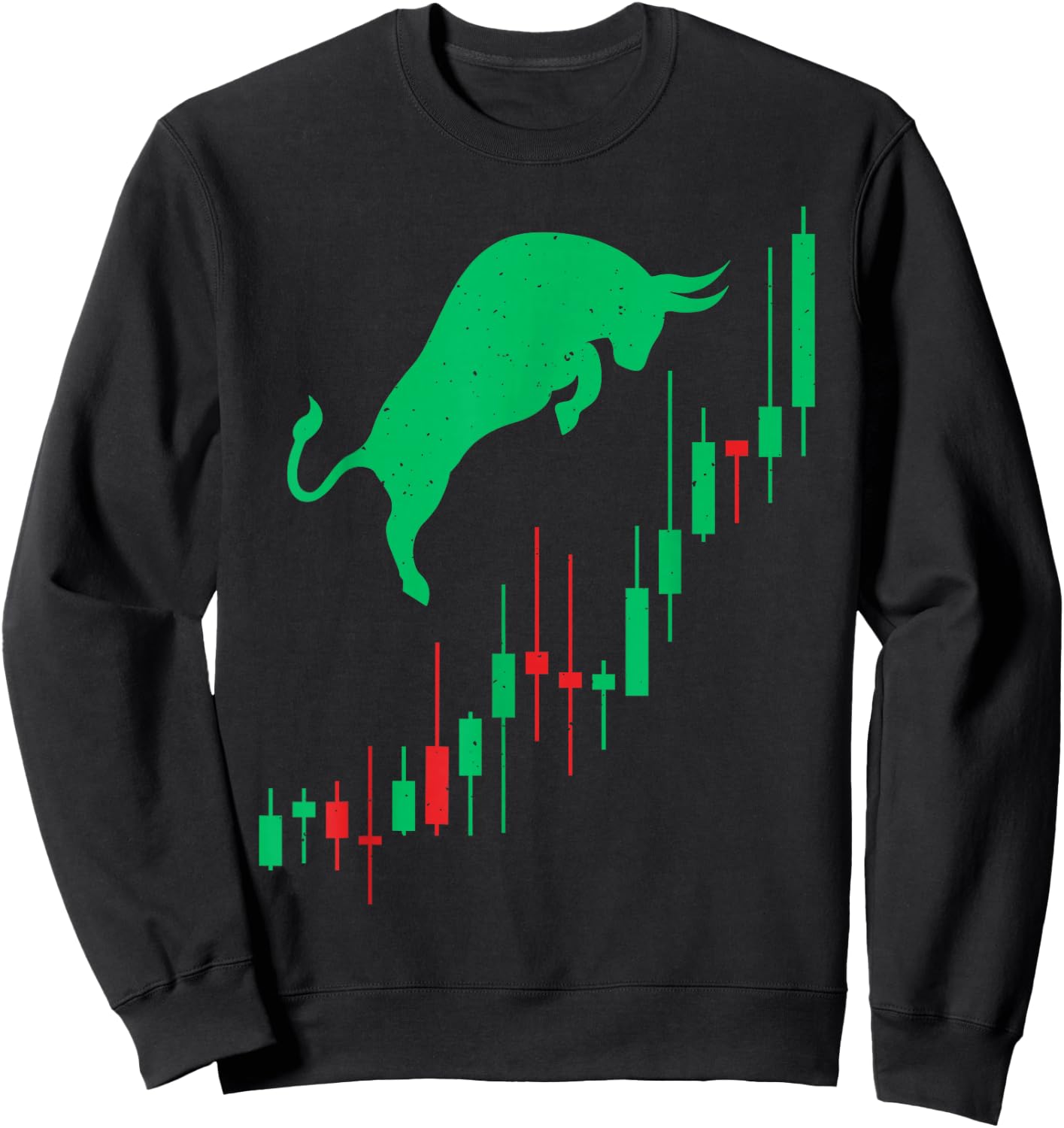 Cool Stock Market Art Women Stock Trading Day Trader Sweatshirt - Sweatshirt | Black