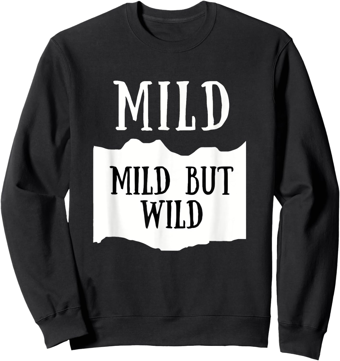 Taco Sauce Group Halloween MILD Costume Family Matching Sweatshirt - Sweatshirt | Black