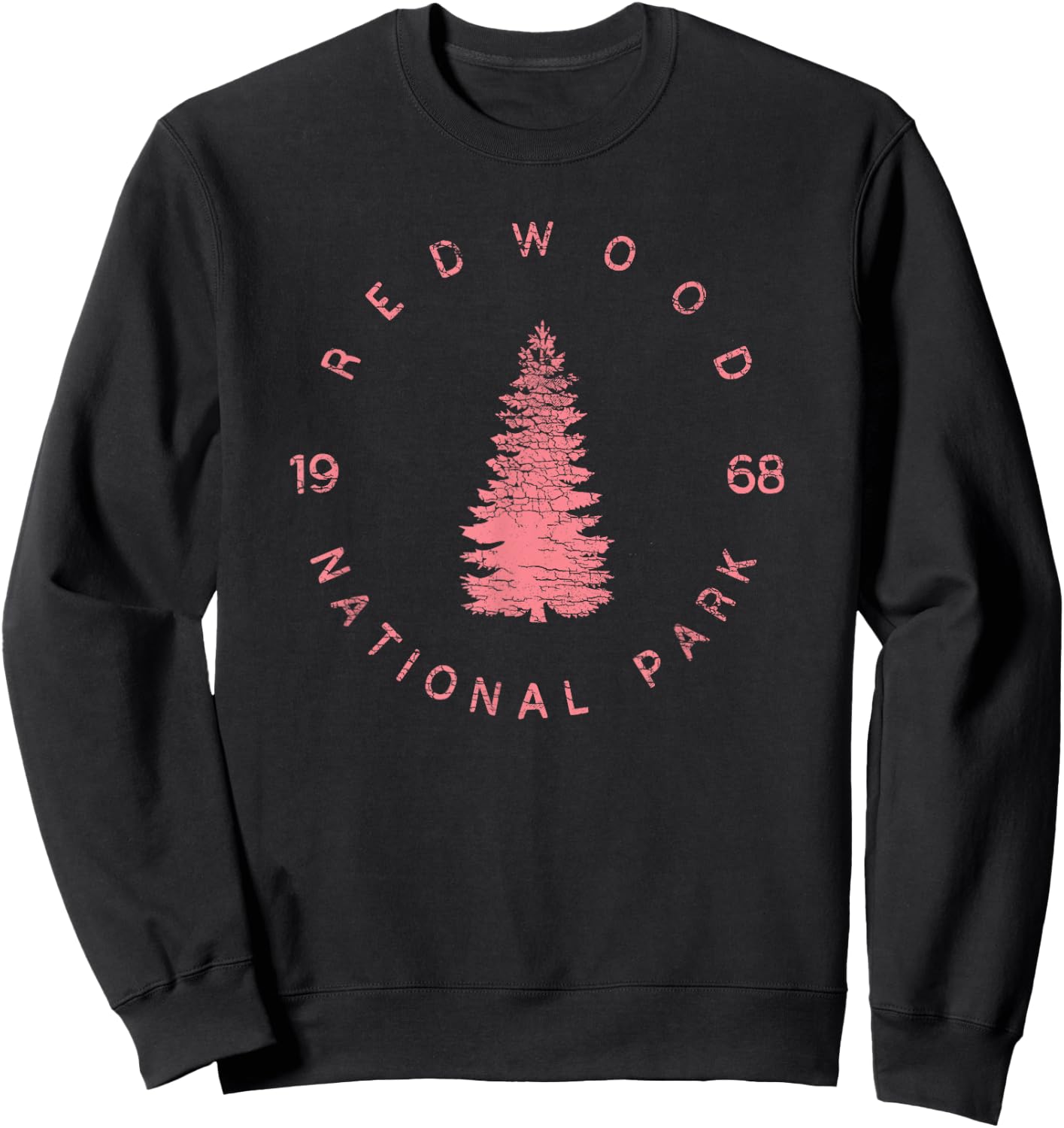 Redwood National Park Shirt Redwood Forest US Parks Sweatshirt - Sweatshirt | Black