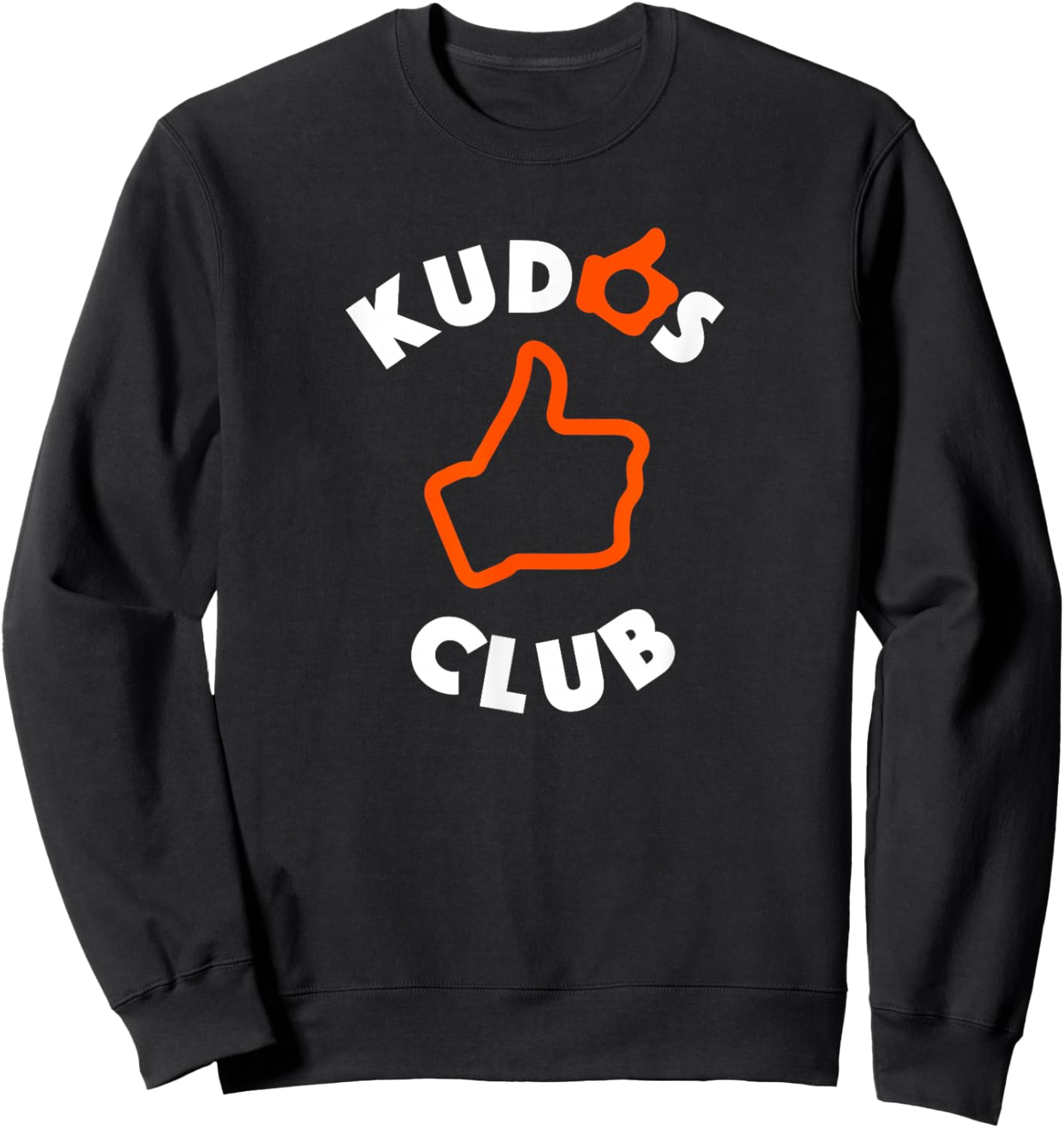 Kudos Club strava Sweatshirt - Sweatshirt | Black