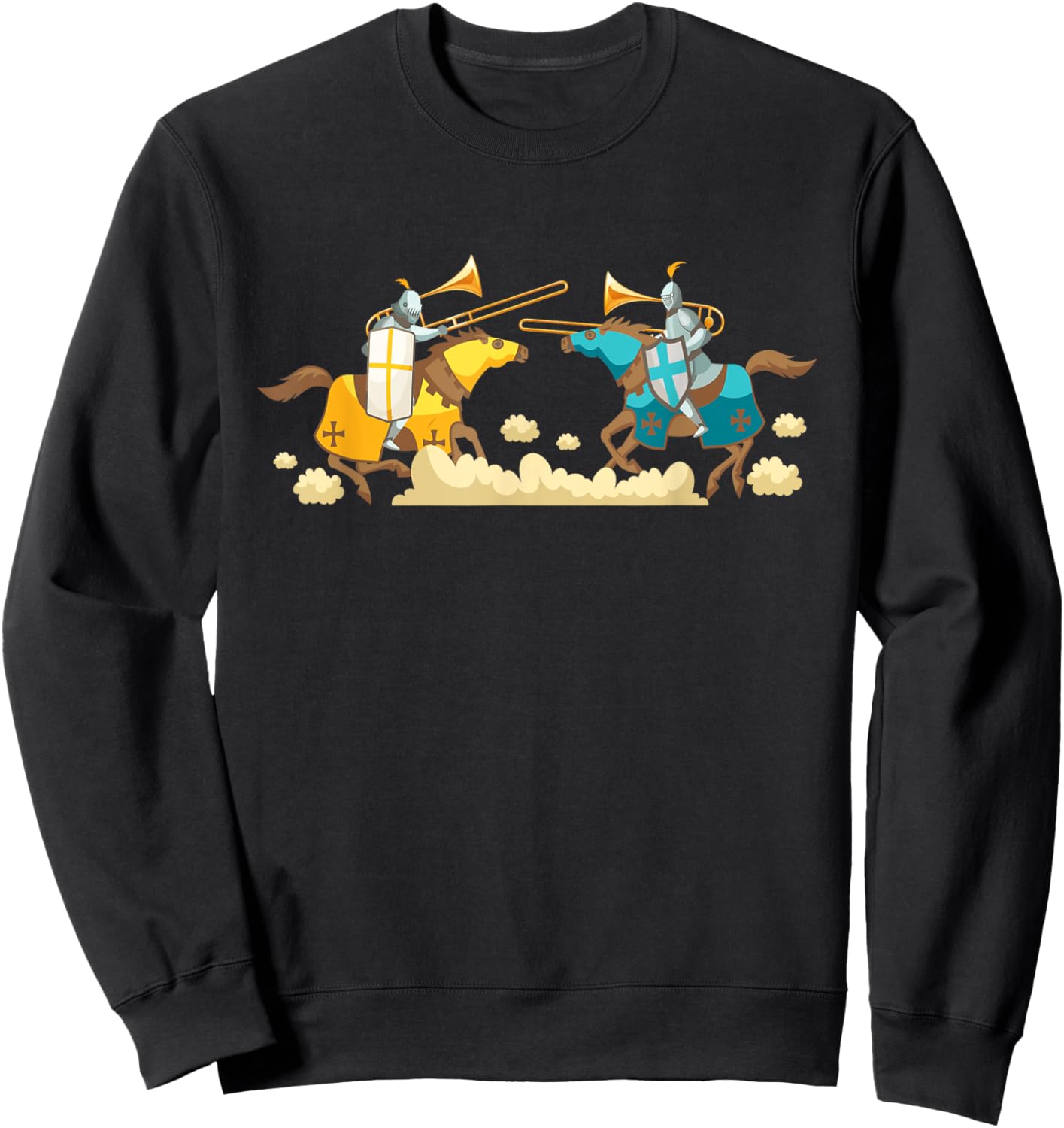Trombonist - Marching Band Trombone Player Music Sweatshirt - Sweatshirt | Black