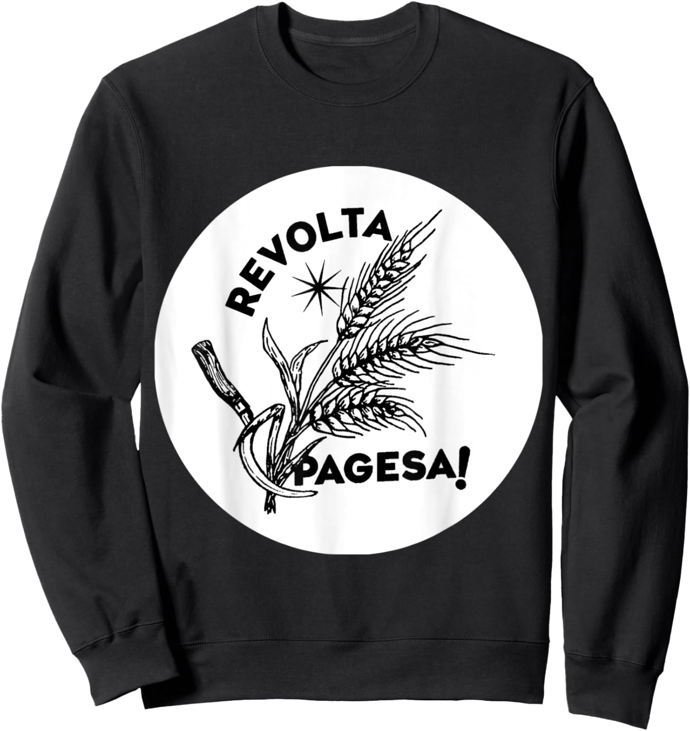 Revolta pagesa Sweatshirt - Sweatshirt | Black