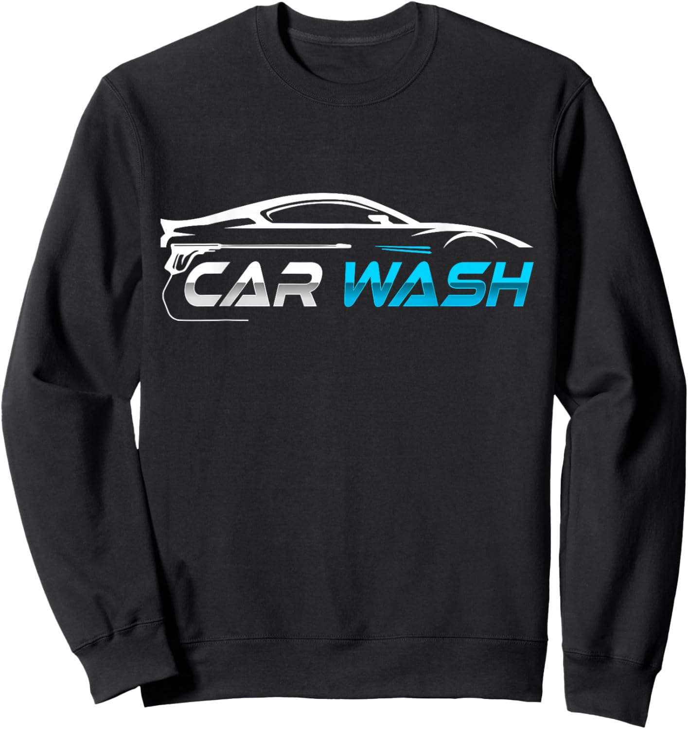 CAR WASH and Detailing – Car Detailing Auto Detailing Sweatshirt - Sweatshirt | Black