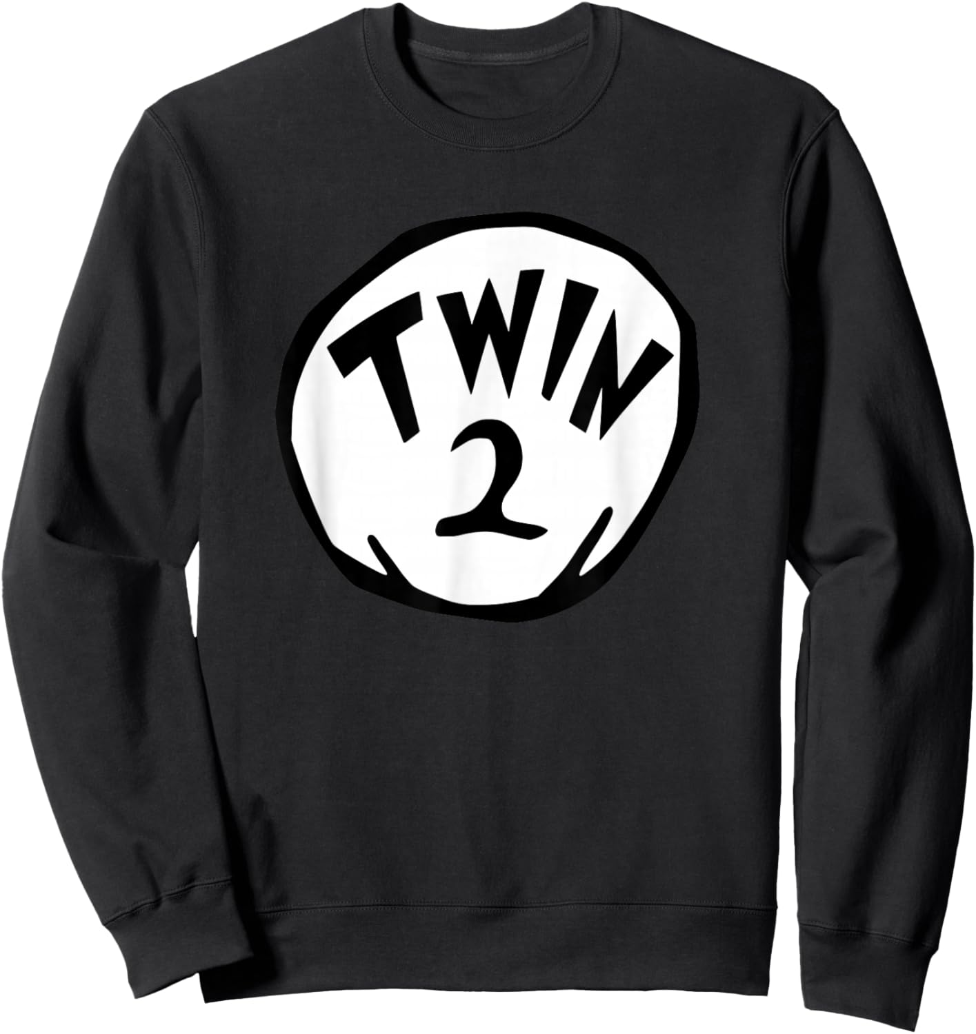 Twin 2 Birthday Gift Sweatshirt - Sweatshirt | Black