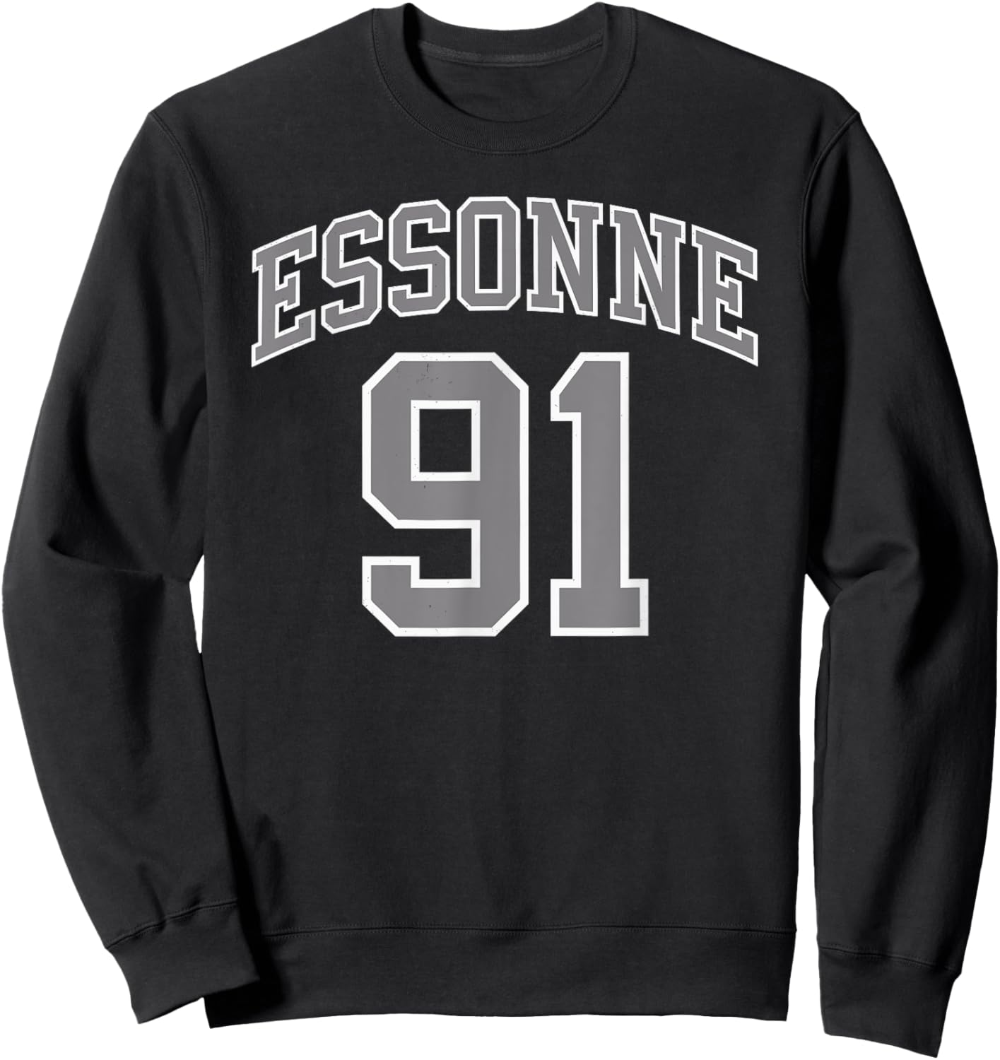 Essonne 91 , Black, S Sweatshirt - Sweatshirt | Black