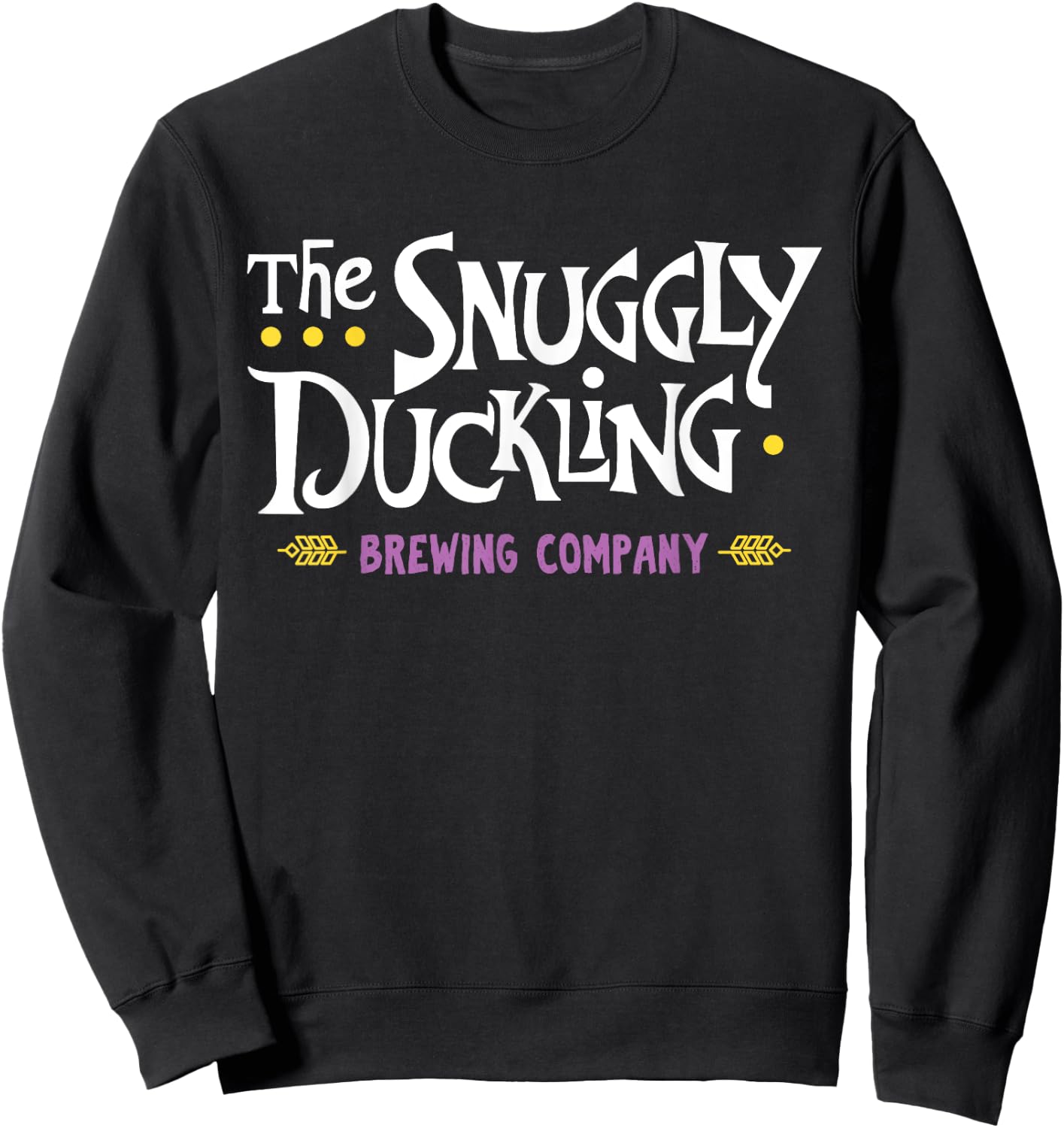 The Snuggly Duckling Brewing Company & Women Sweatshirt - Sweatshirt | Black