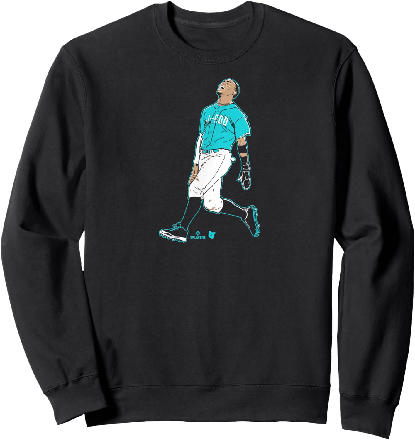 Julio Rodriguez: Superstar Pose - Seattle Baseball Sweatshirt - Sweatshirt | Black