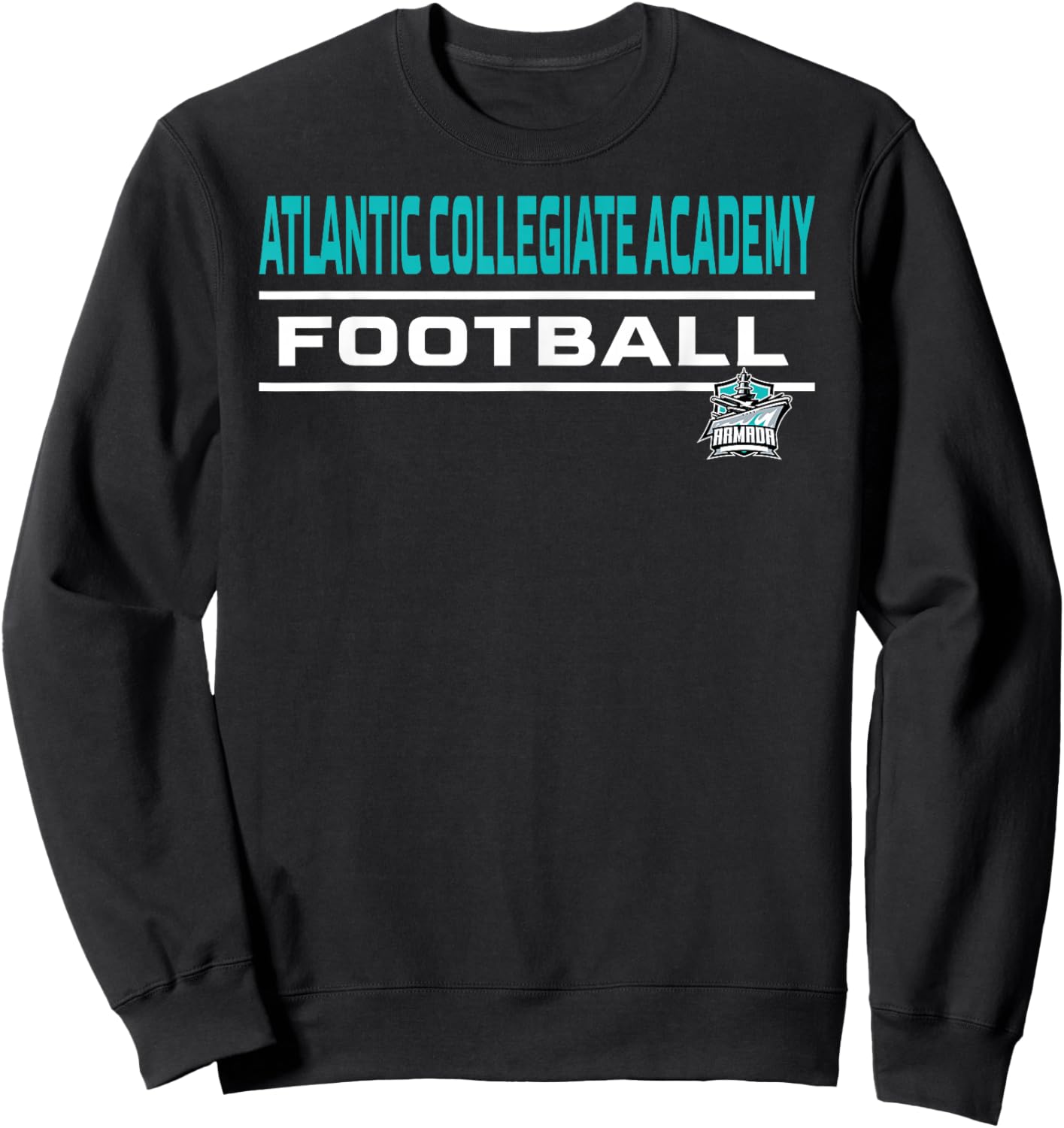 Atlantic Collegiate Academy Armada Football Sweatshirt - Sweatshirt | Black