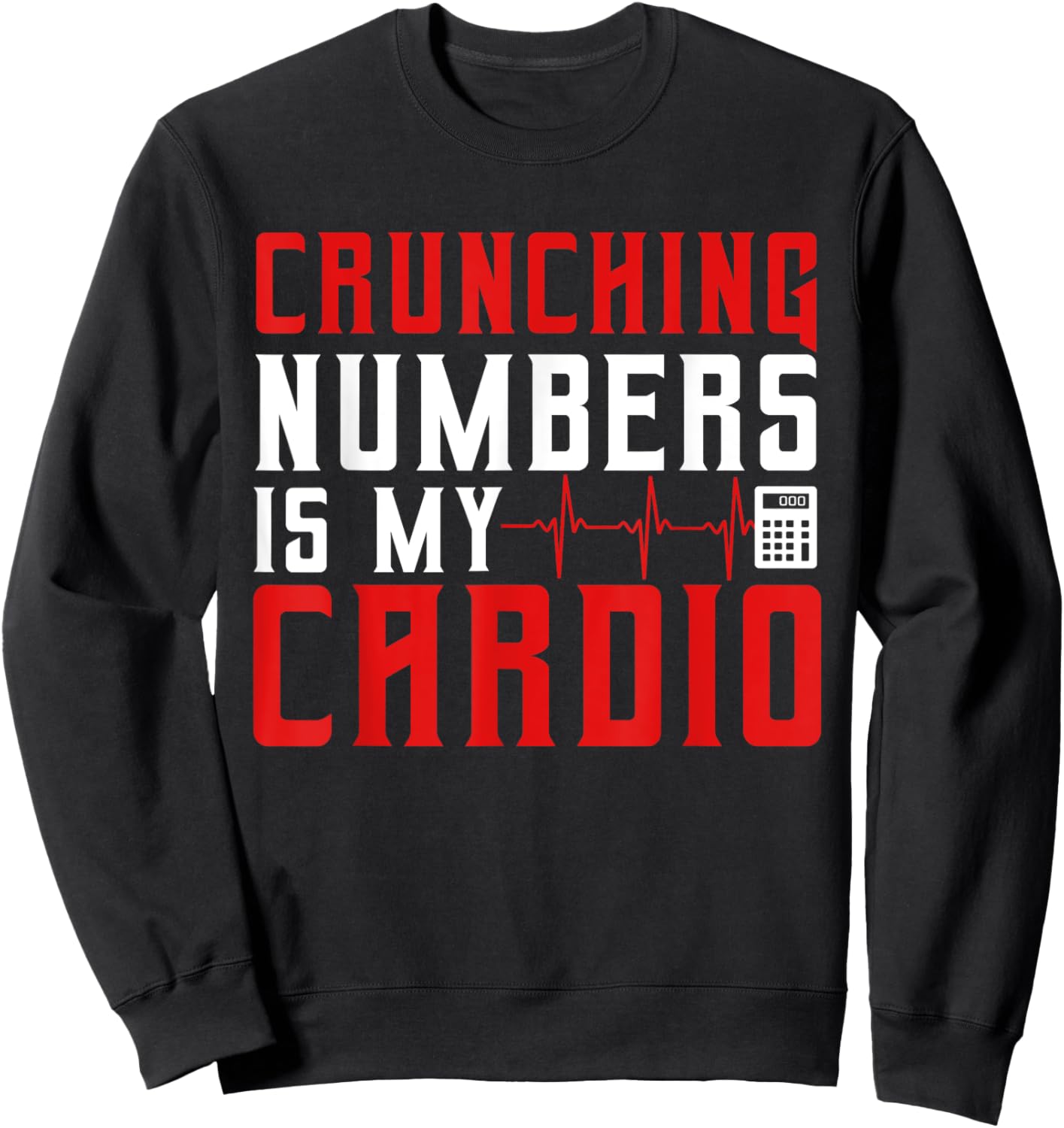 Funny Accountant Art Women CPA Accounting Accountant Sweatshirt - Sweatshirt | Black