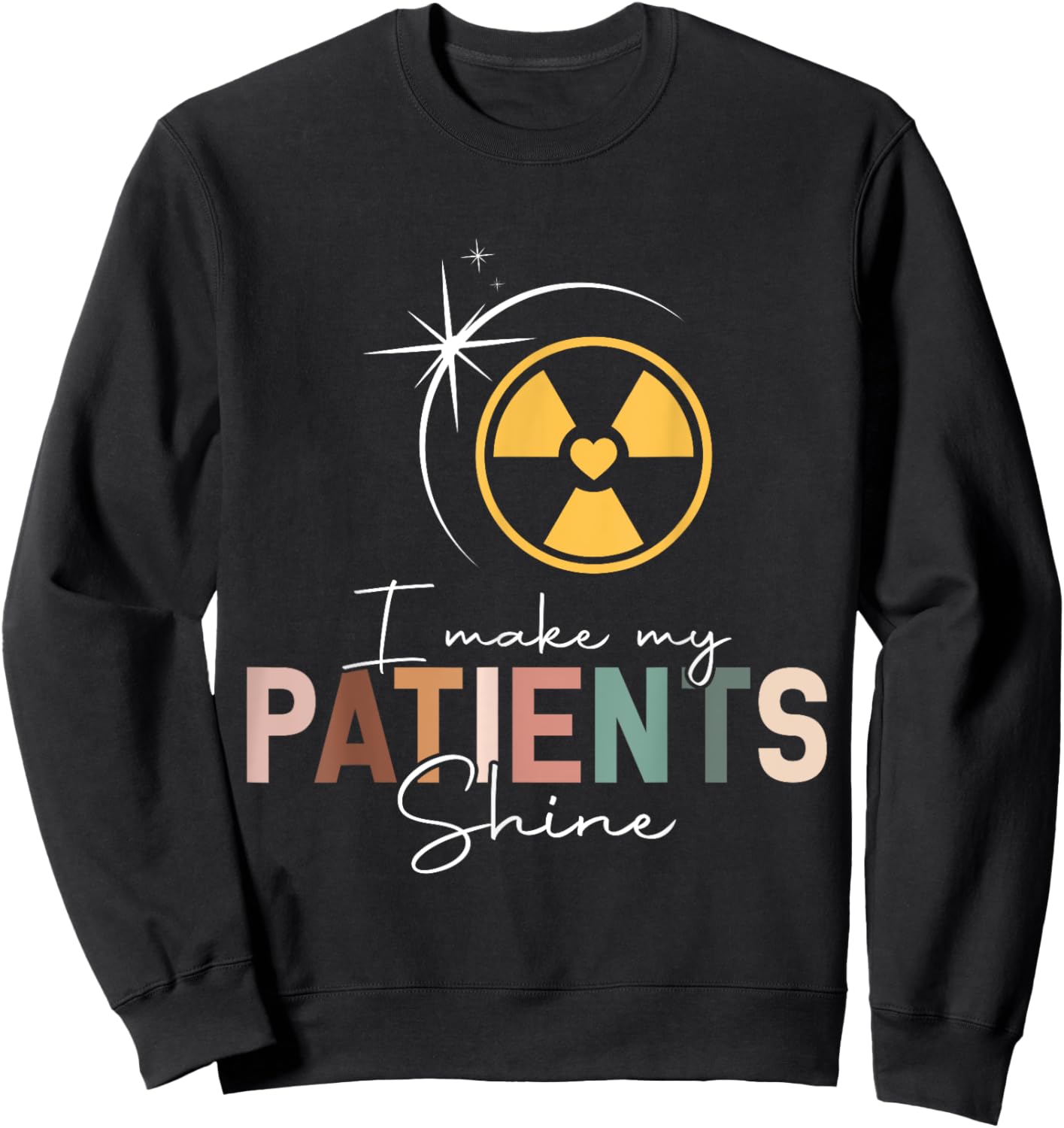 Radiation therapist Sweatshirt - Sweatshirt | Black