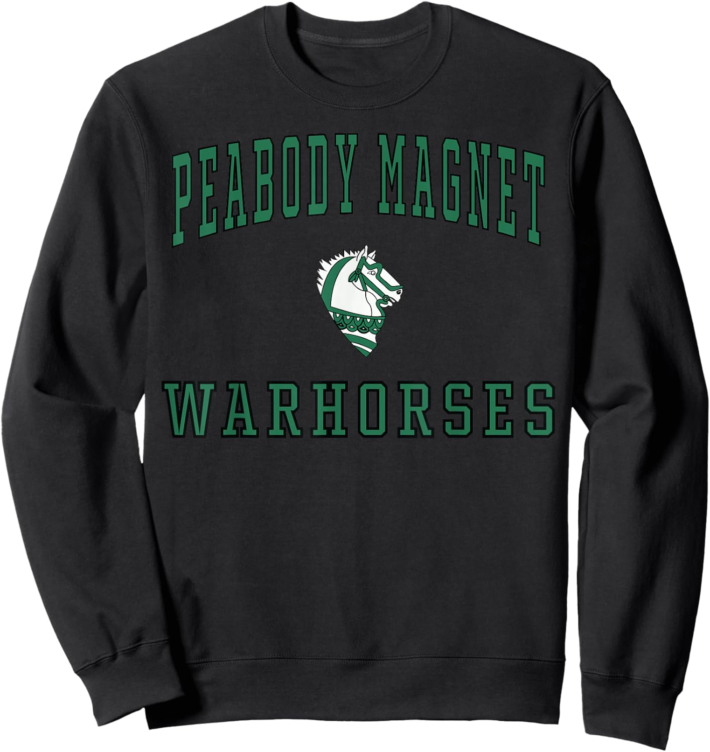 Peabody Magnet High School Warhorses C1 Sweatshirt - Sweatshirt | Black