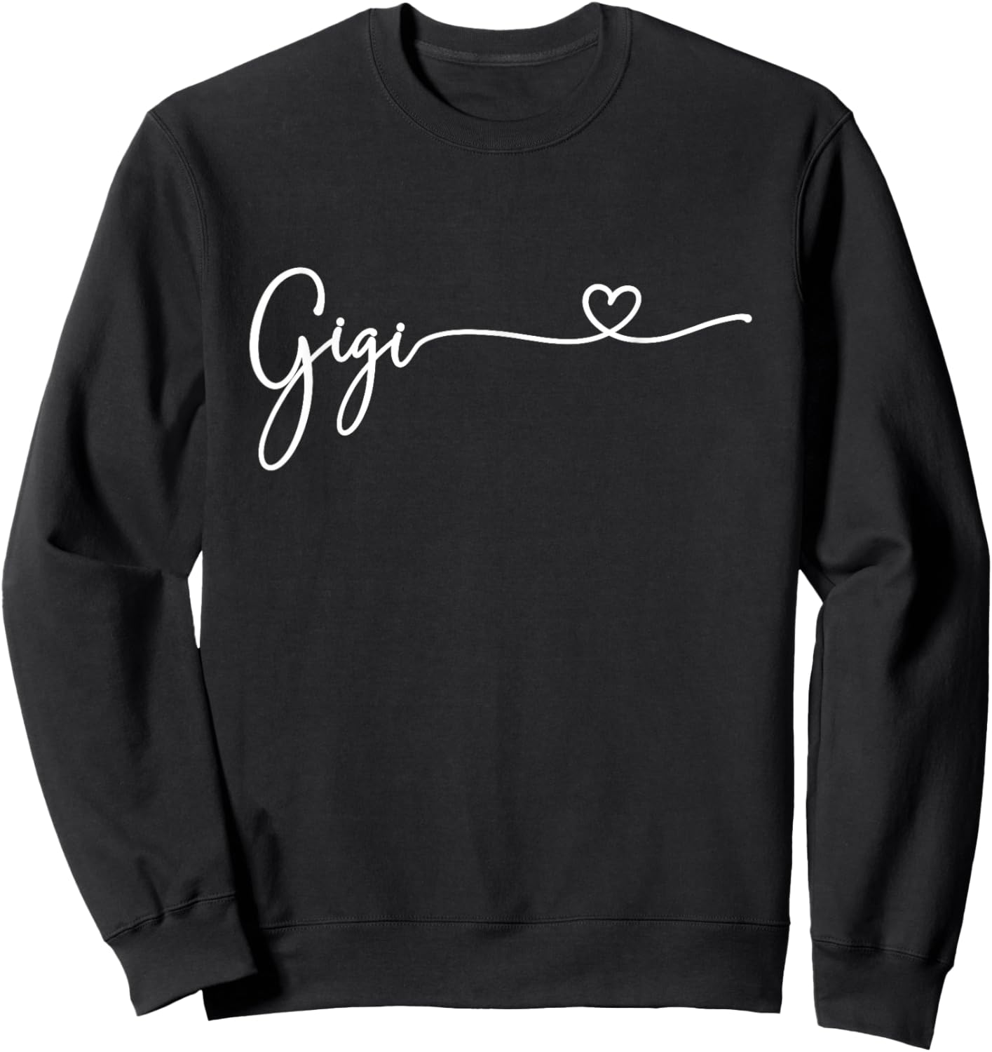 Gigi For Grandma Women Christmas Mother's Day Grandkids Sweatshirt - Sweatshirt | Black