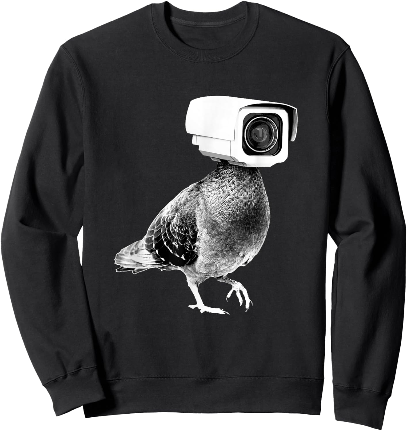 Pigeons Aren't Real Sweatshirt - Sweatshirt | Black