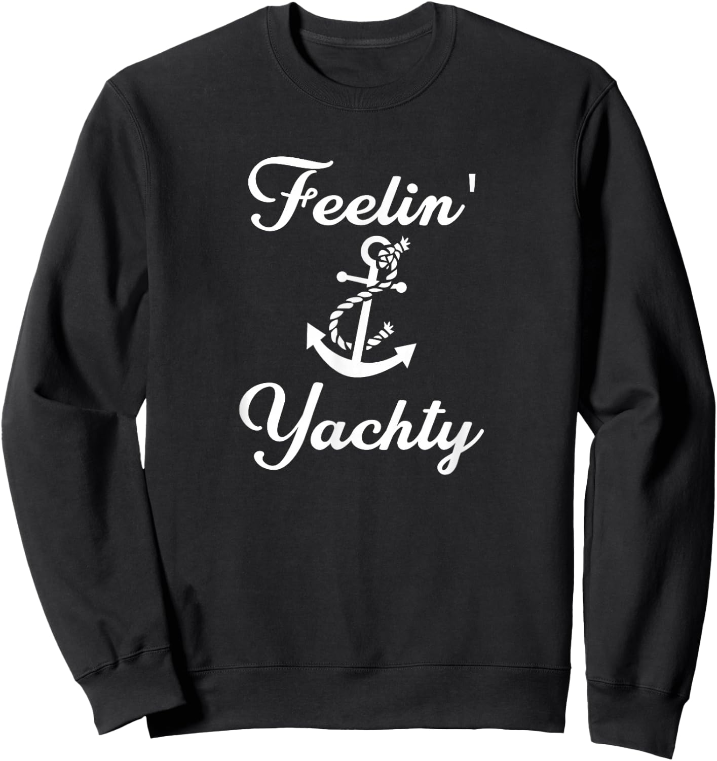 Feelin Yachty Sweatshirt - Sweatshirt | Black