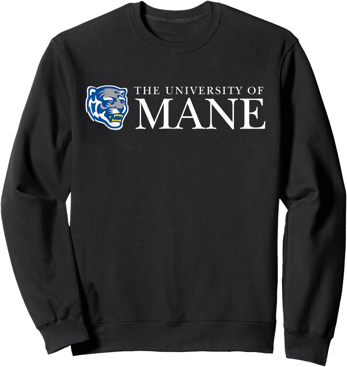 University of Mane - Funny Memphis Sweatshirt - Sweatshirt | Black
