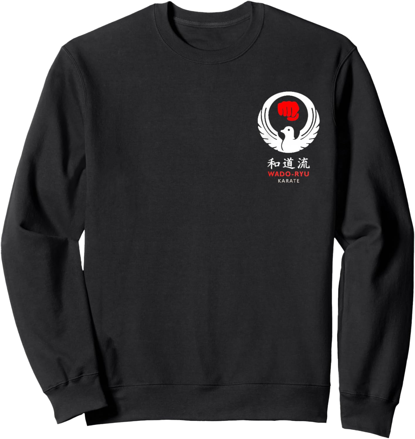 Wado Ryu Karate Sweatshirt - Sweatshirt | Black